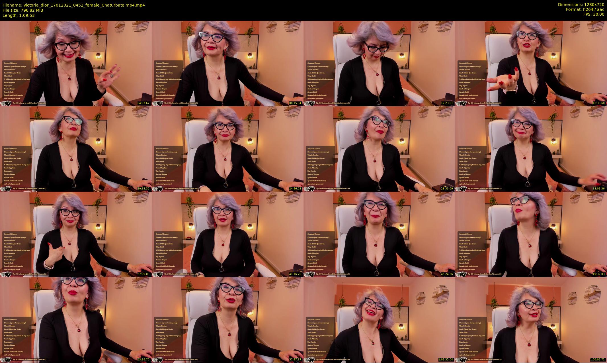 victoria_dior — 70 minute Chaturbate female cam show recording, 720p, Jan 17, 2021