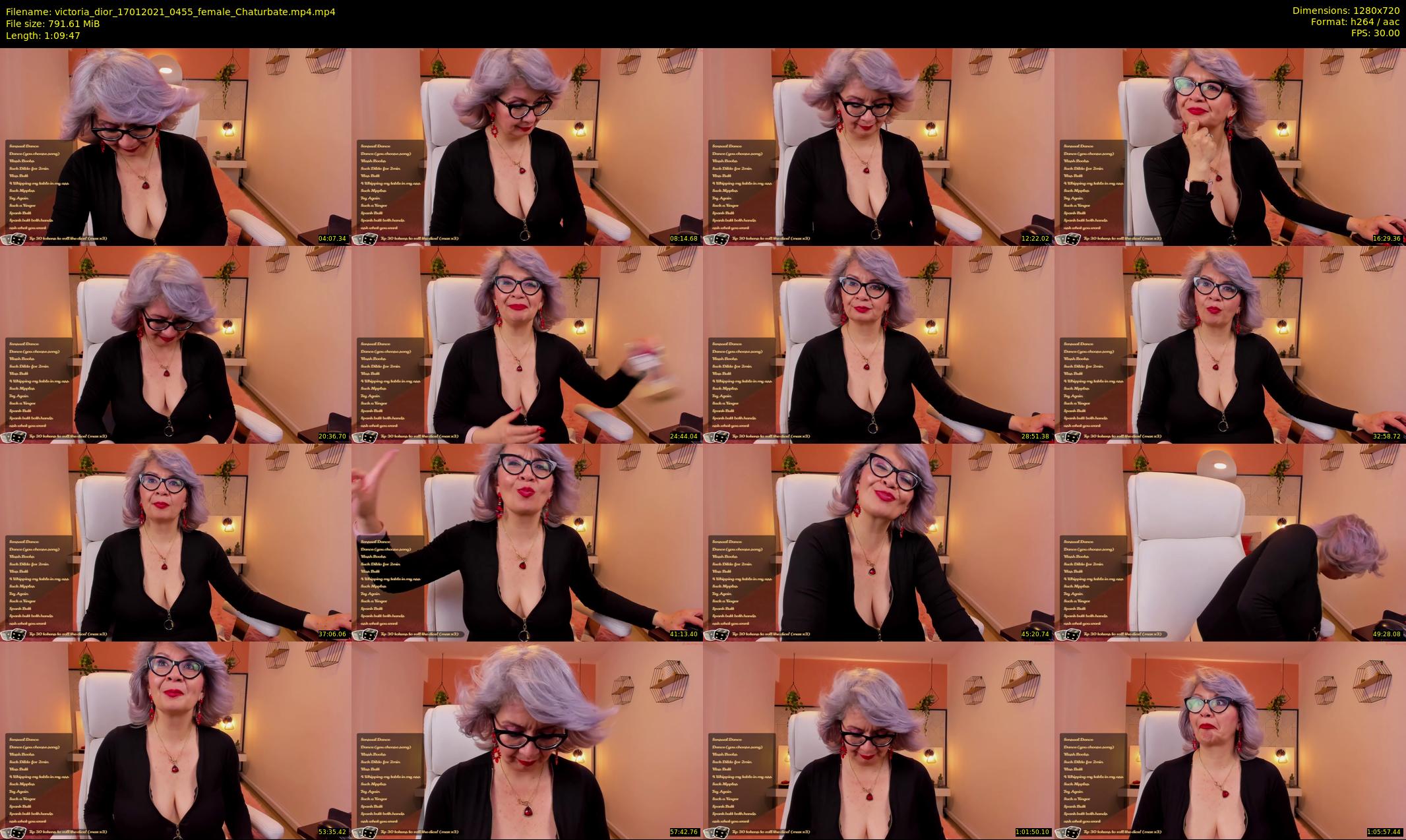 victoria_dior — 70 minute Chaturbate female cam show recording, 720p, Jan 17, 2021
