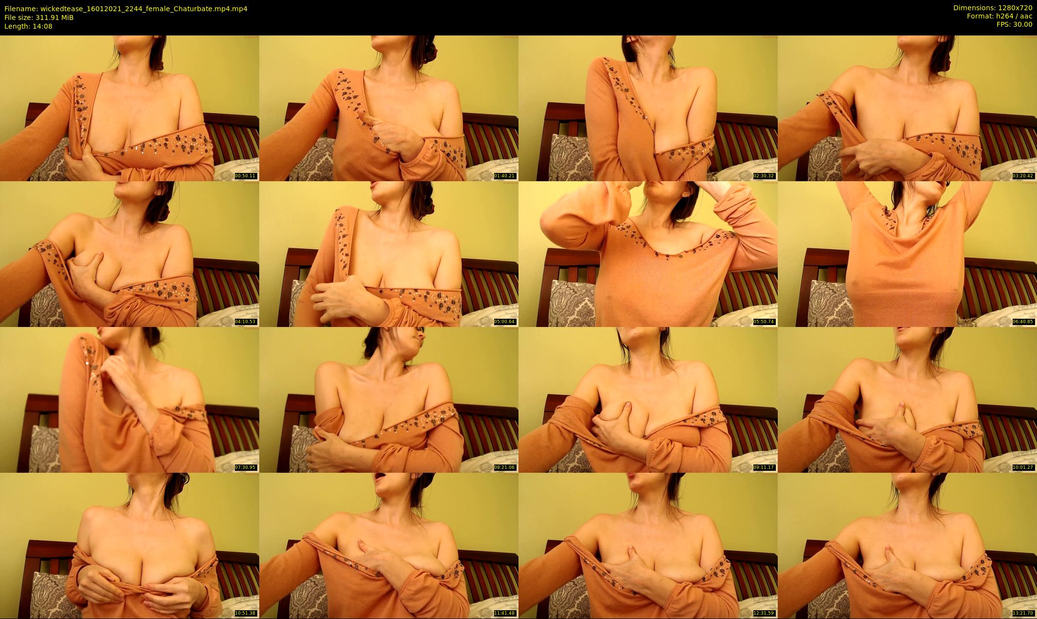 wickedtease — 15 minute Chaturbate female cam show recording, 720p, Jan 16, 2021