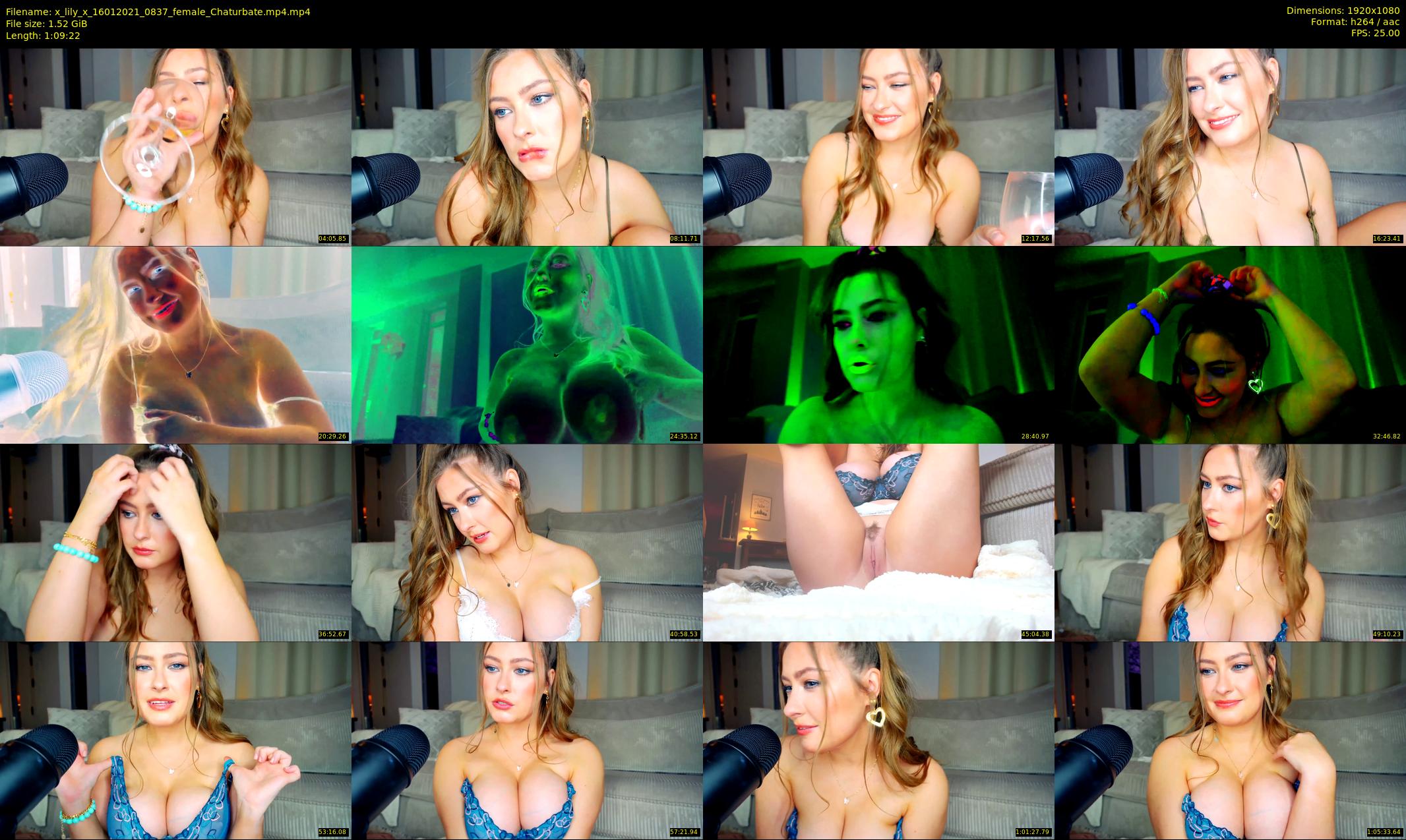 x_lily_x — 70 minute Chaturbate female cam show recording, 1080p, Jan 16, 2021