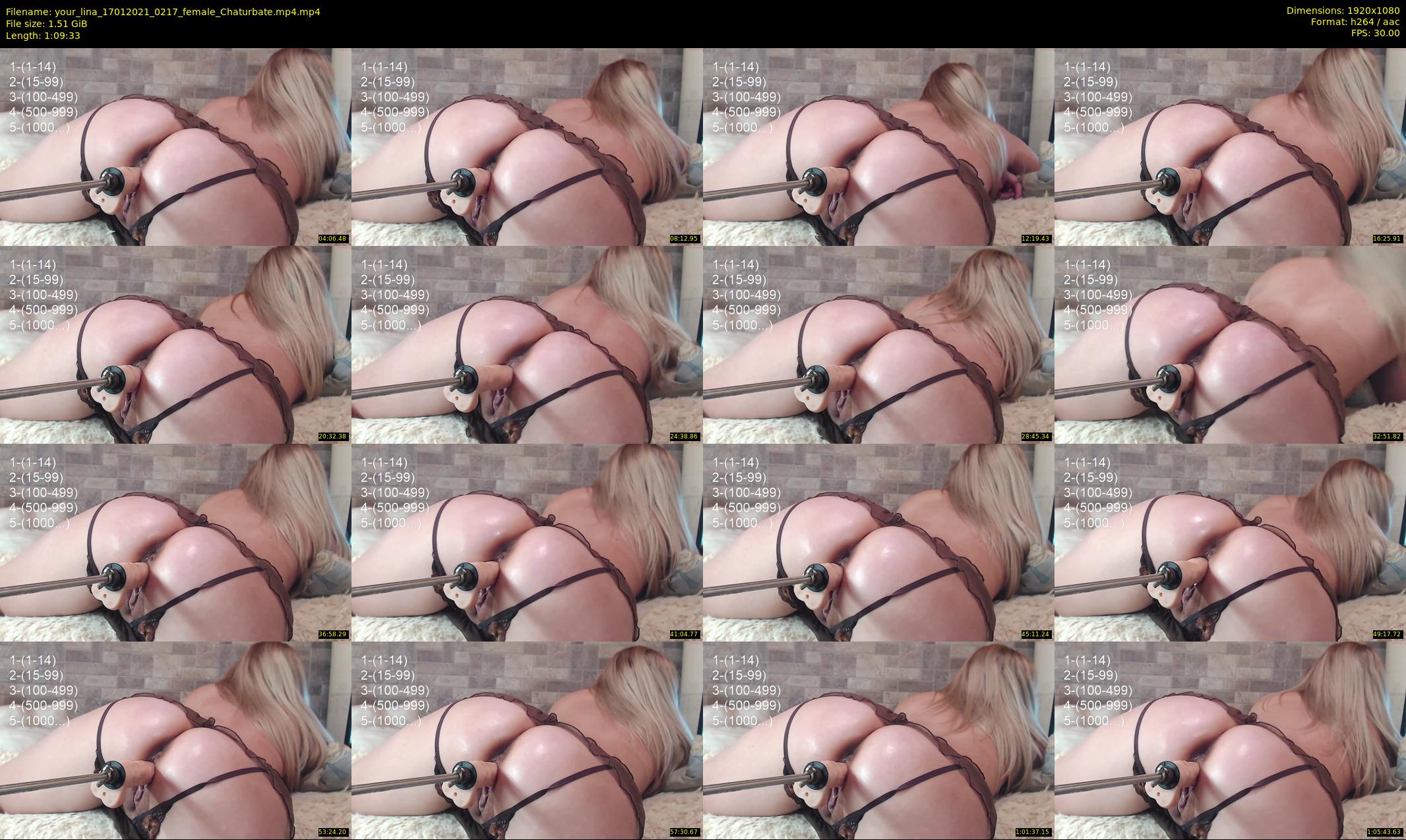 your_lina — 70 minute Chaturbate female cam show recording, 1080p, Jan 17, 2021
