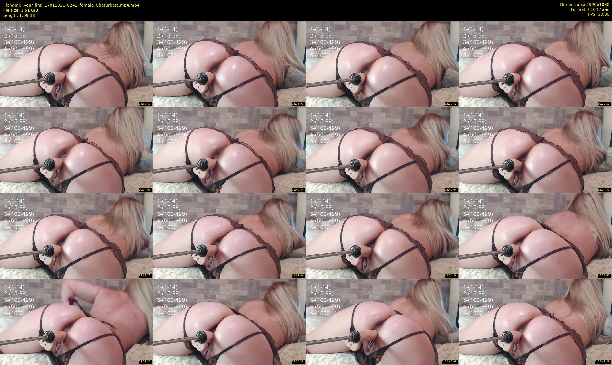 your_lina — 70 minute Chaturbate female cam show recording, 1080p, Jan 17, 2021