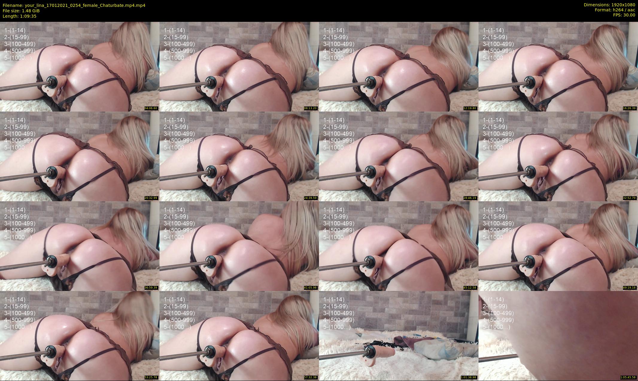 your_lina — 70 minute Chaturbate female cam show recording, 1080p, Jan 17, 2021
