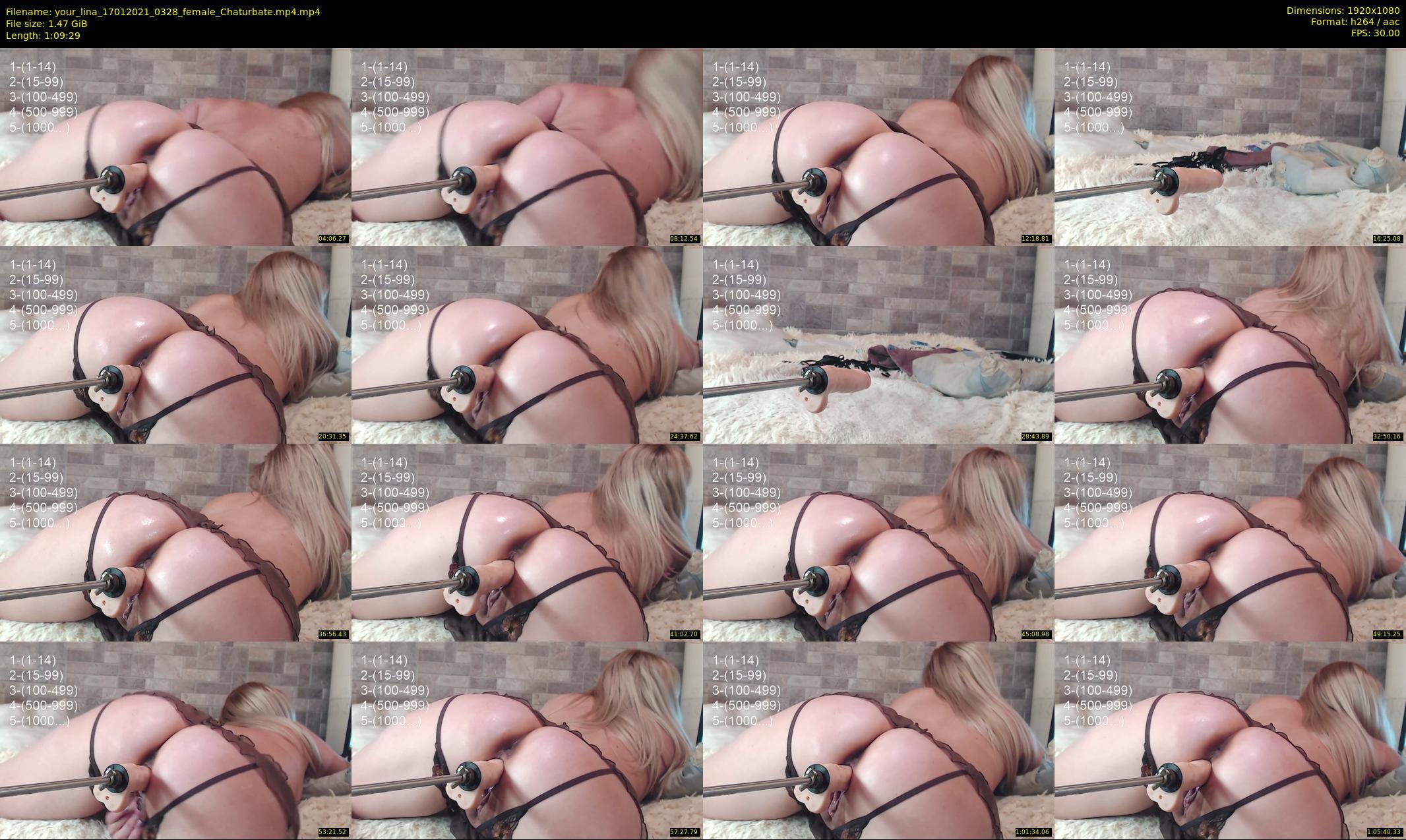your_lina — 70 minute Chaturbate female cam show recording, 1080p, Jan 17, 2021