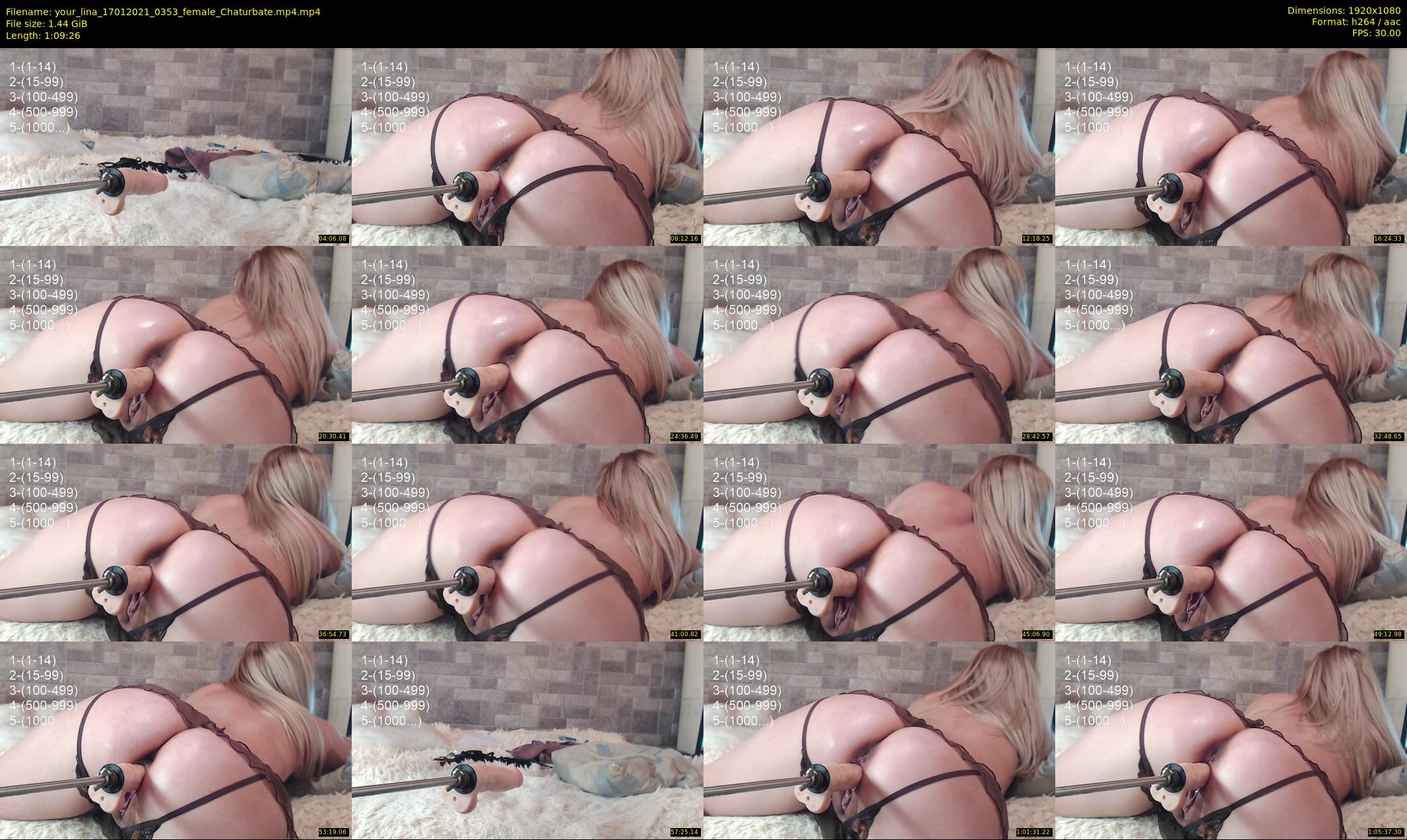 your_lina — 70 minute Chaturbate female cam show recording, 1080p, Jan 17, 2021