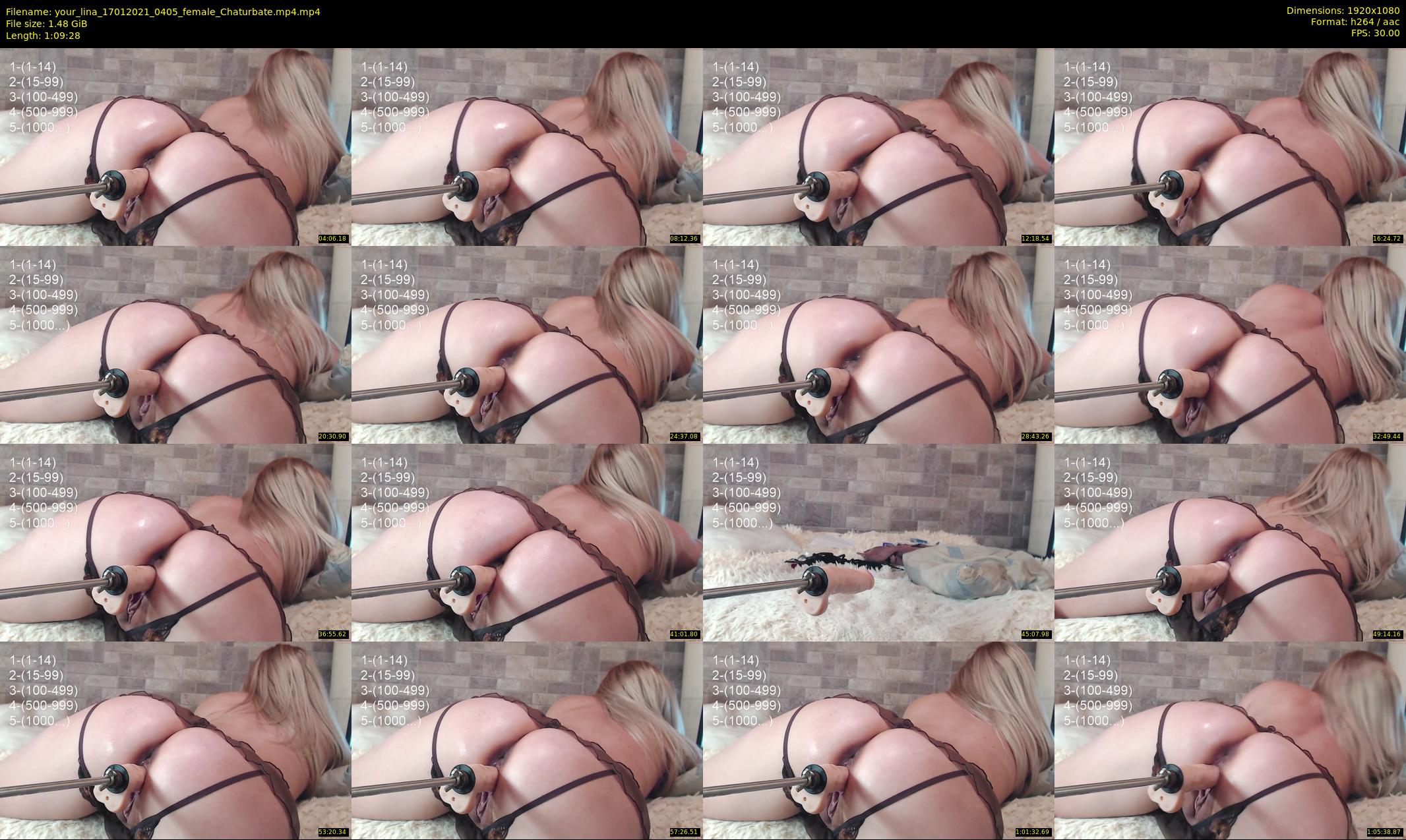 your_lina — 70 minute Chaturbate female cam show recording, 1080p, Jan 17, 2021