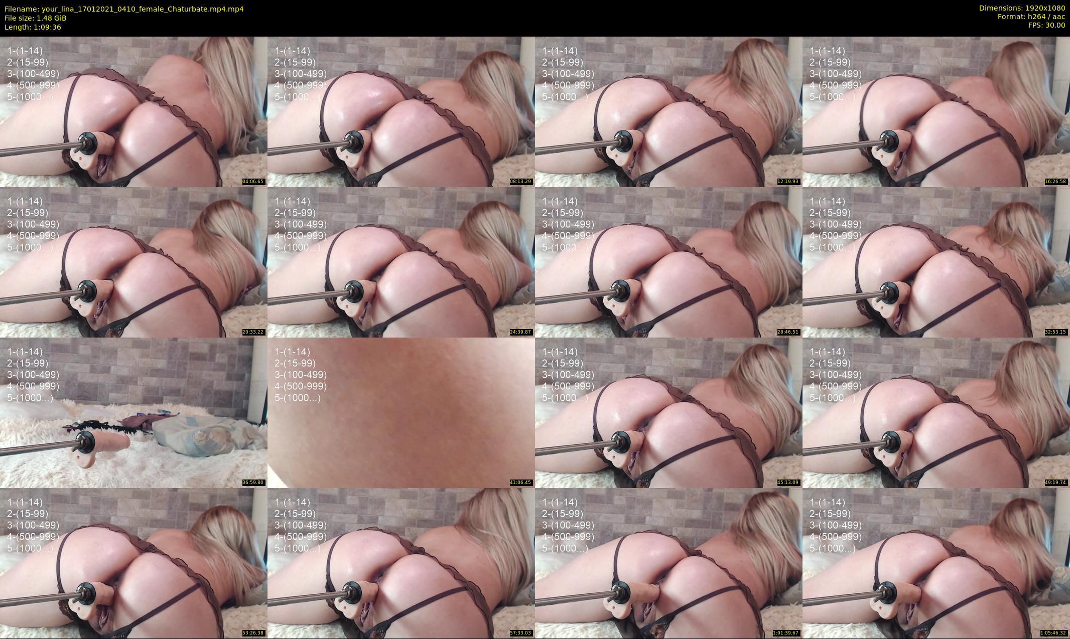 your_lina — 70 minute Chaturbate female cam show recording, 1080p, Jan 17, 2021