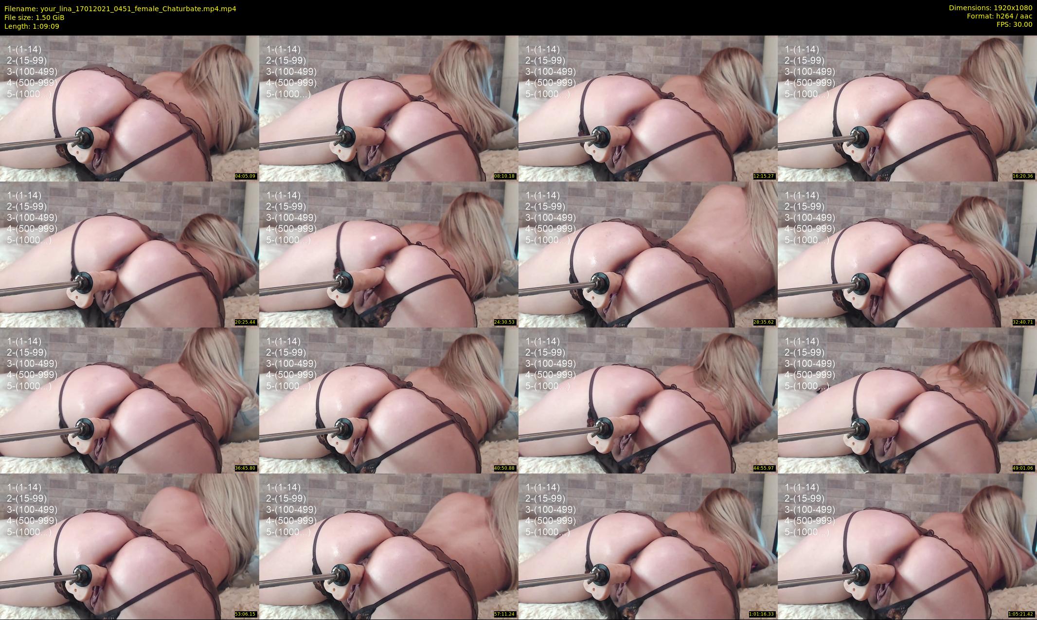 your_lina — 70 minute Chaturbate female cam show recording, 1080p, Jan 17, 2021