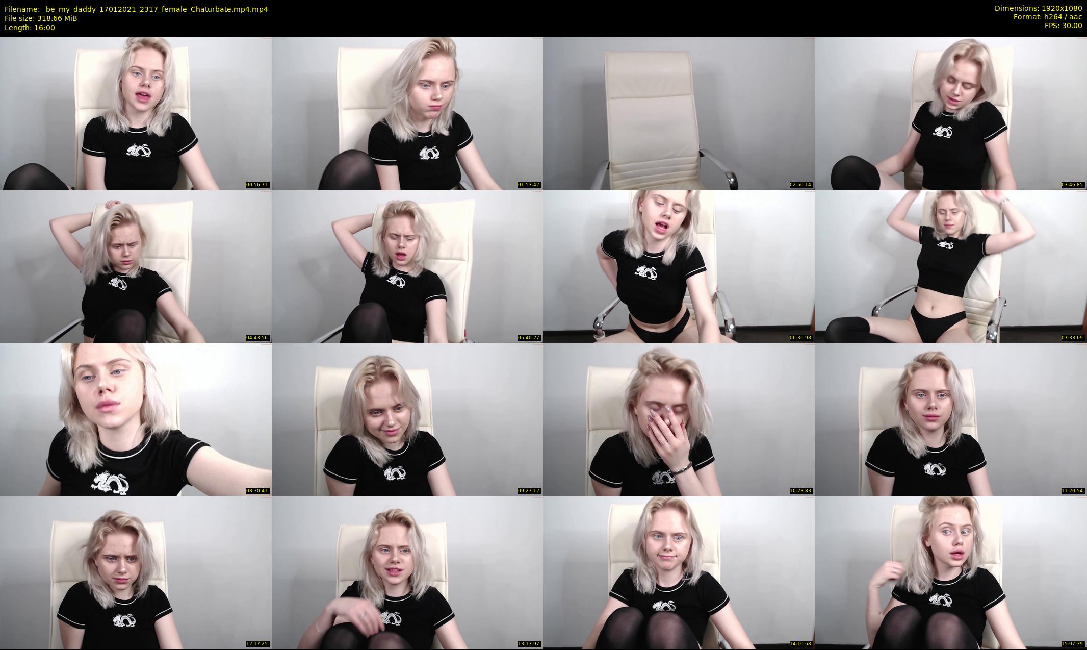 _be_my_daddy — 16 minute Chaturbate female cam show recording, 1080p, Jan 17, 2021