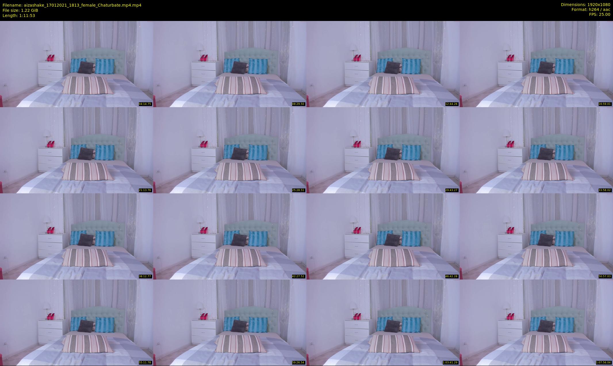 aizashake — 72 minute Chaturbate female cam show recording, 1080p, Jan 17, 2021