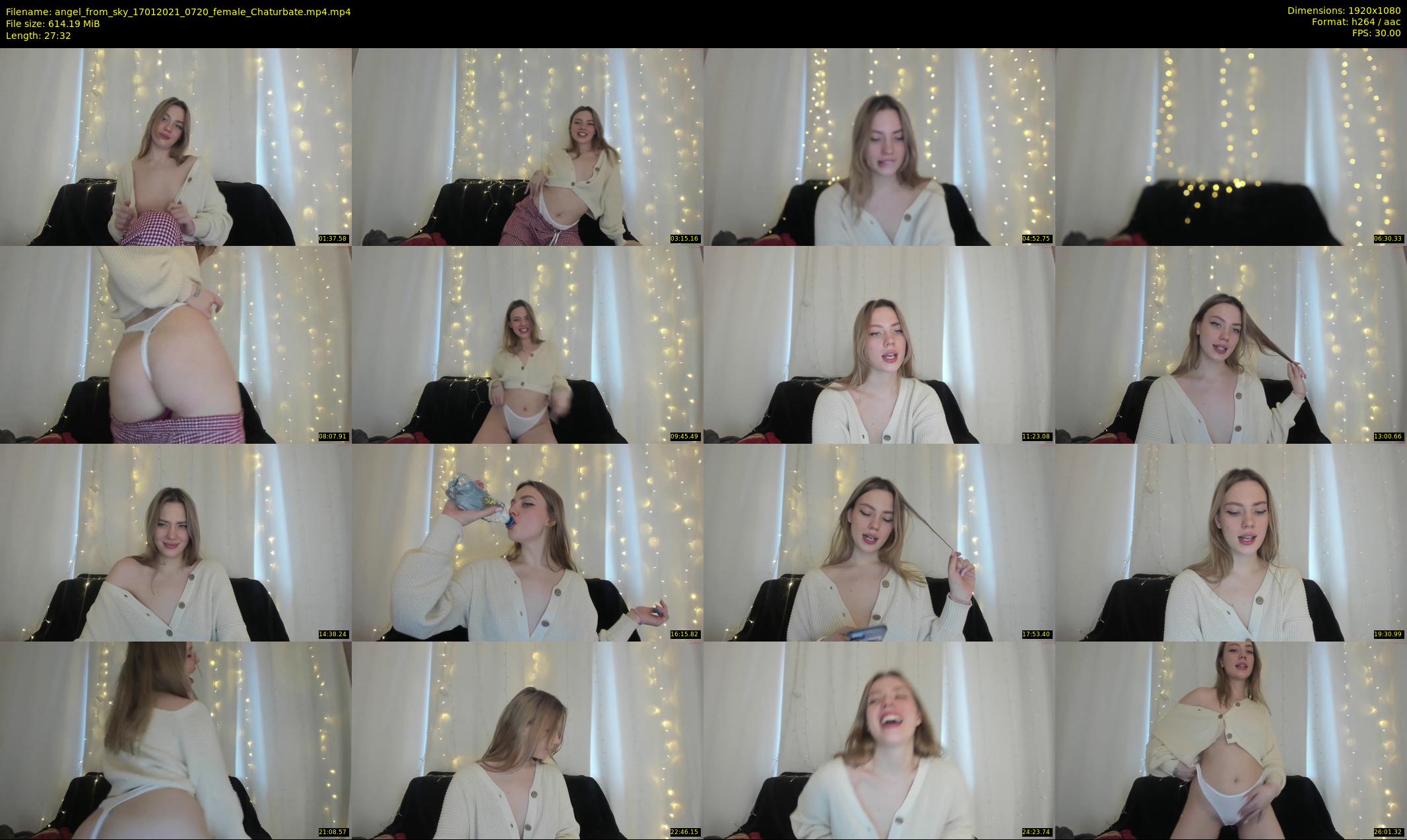 angel_from_sky — 28 minute Chaturbate female cam show recording, 1080p, Jan 17, 2021