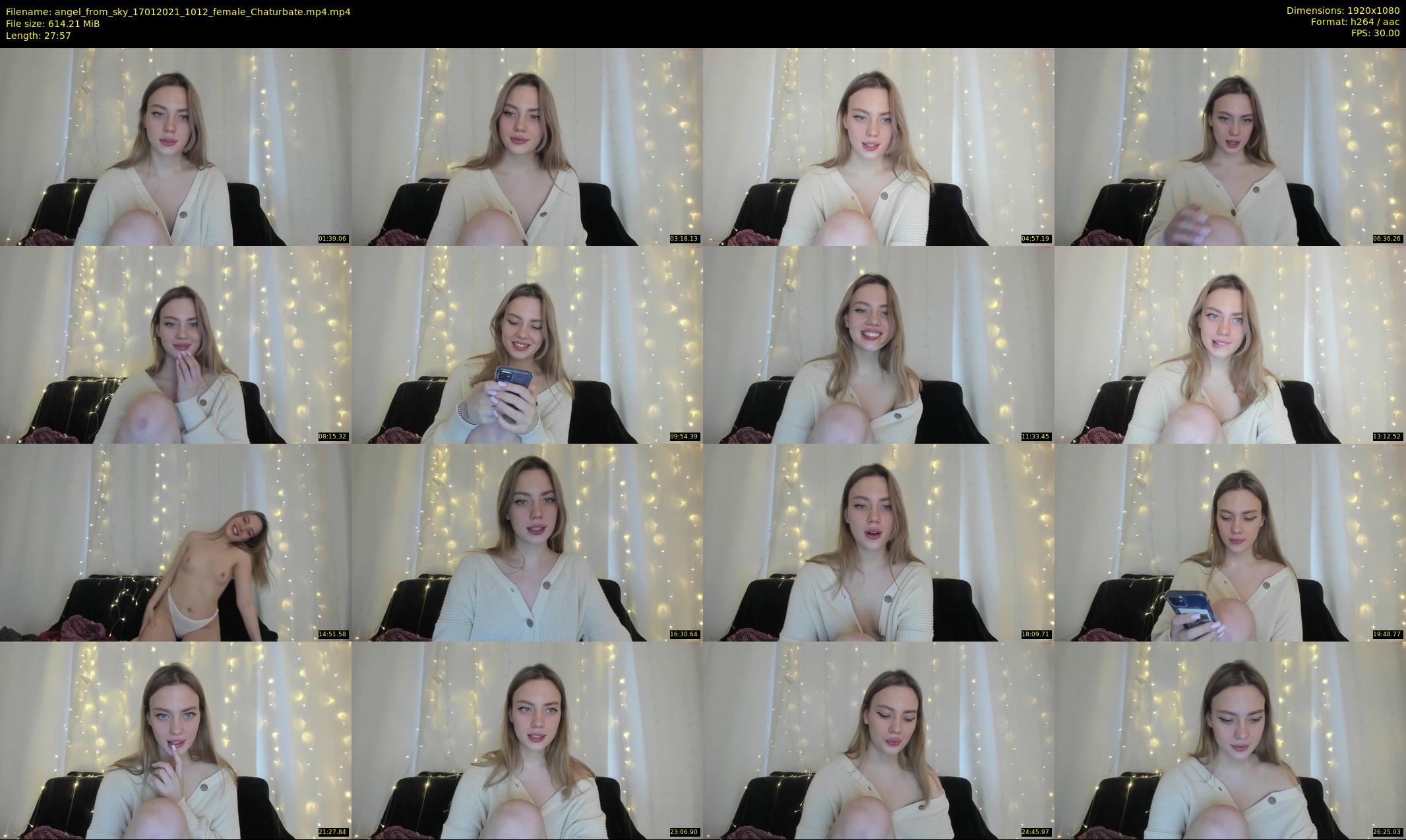 angel_from_sky — 28 minute Chaturbate female cam show recording, 1080p, Jan 17, 2021