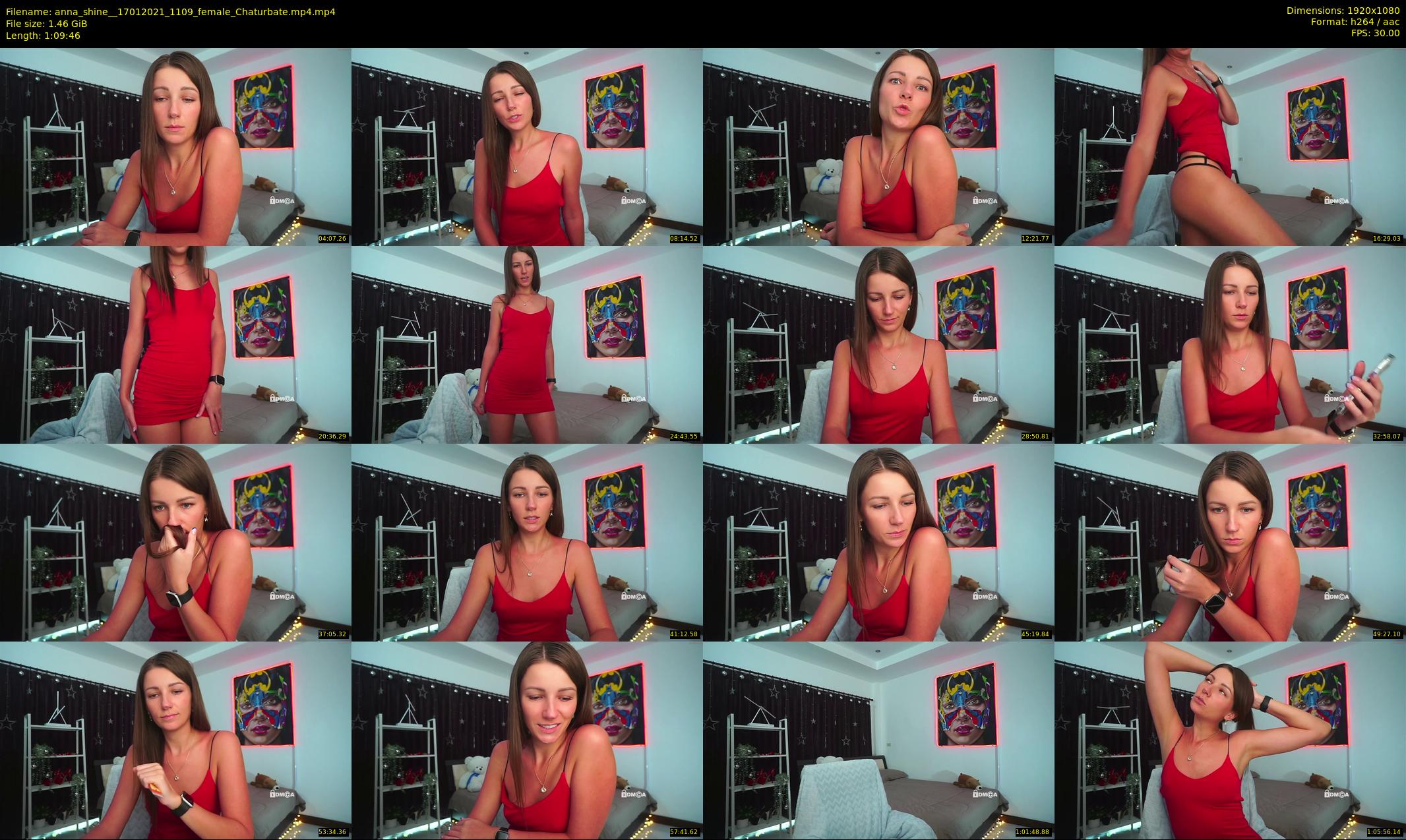 anna_shine_ — 70 minute Chaturbate female cam show recording, 1080p, Jan 17, 2021