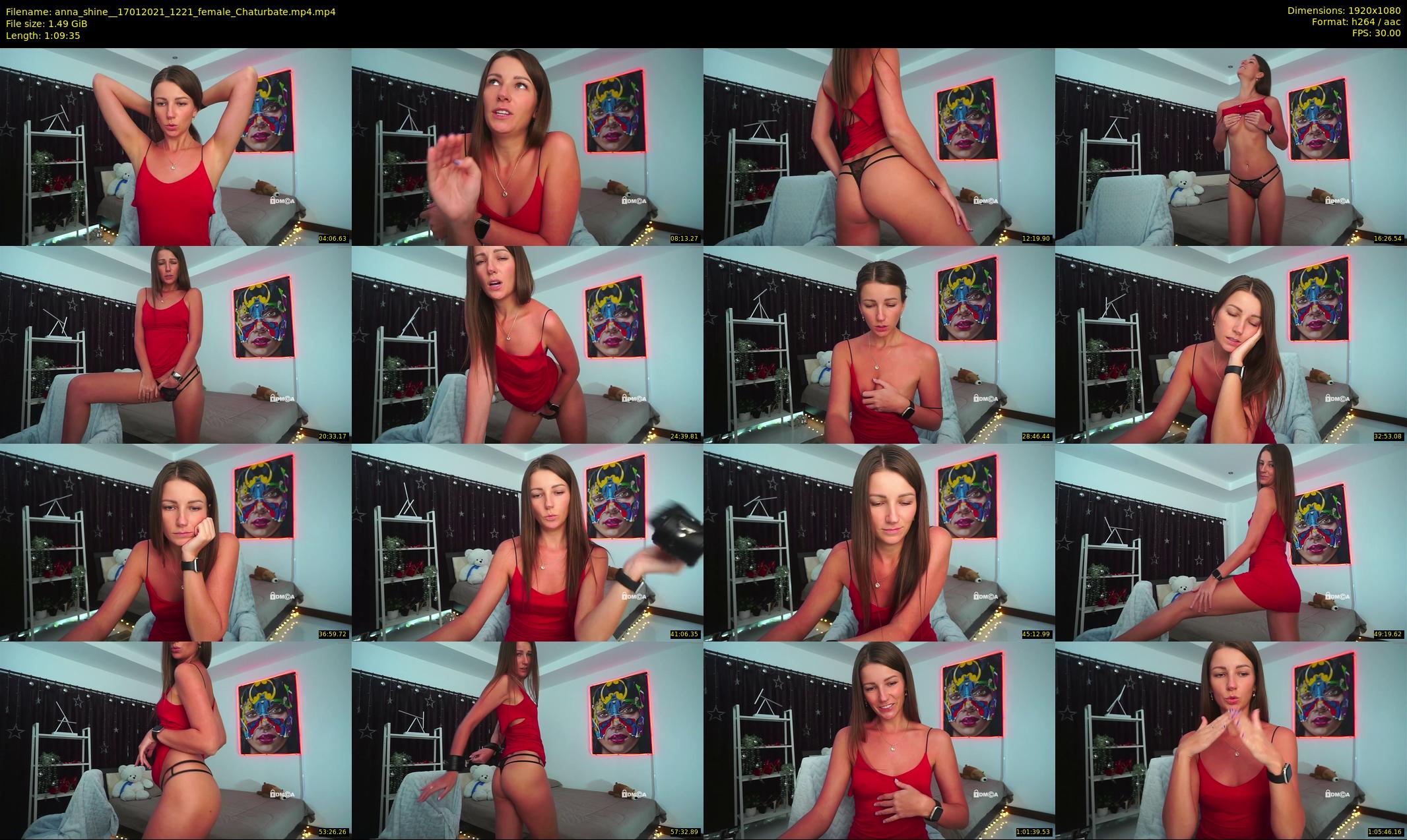 anna_shine_ — 70 minute Chaturbate female cam show recording, 1080p, Jan 17, 2021