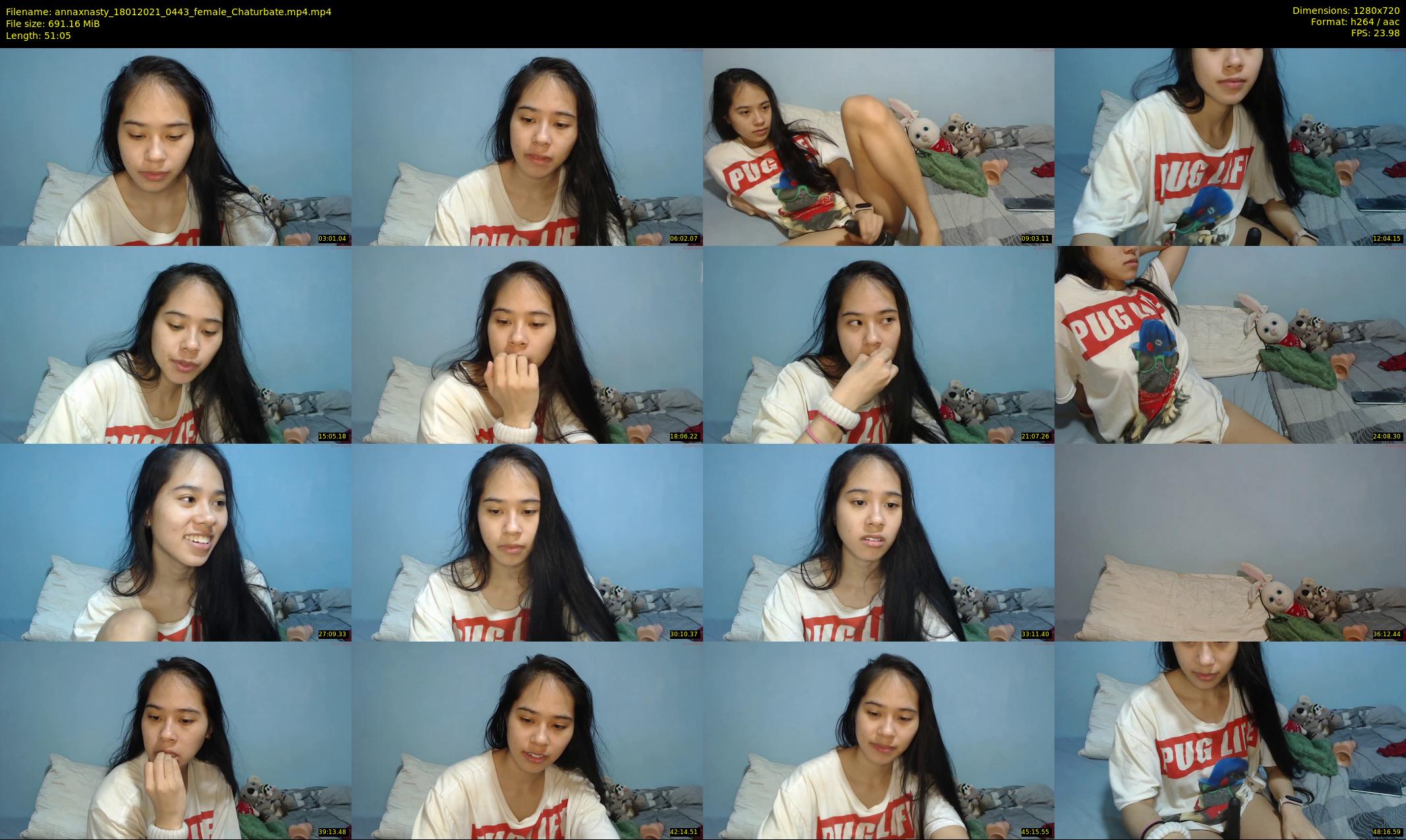 annaxnasty — 52 minute Chaturbate female cam show recording, 720p, Jan 18, 2021