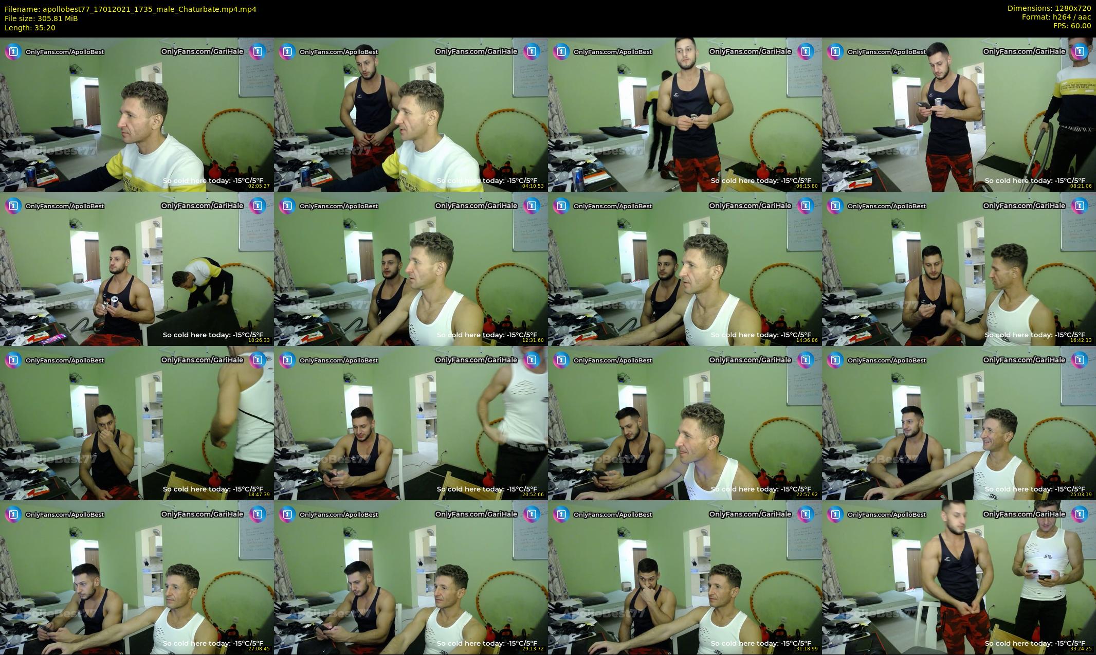 apollobest77 — 36 minute Chaturbate male cam show recording, 720p, Jan 17, 2021