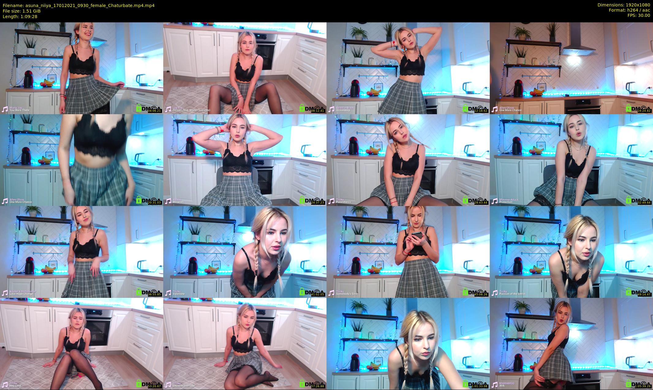 asuna_niiya — 70 minute Chaturbate couple cam show recording, 1080p, Jan 17, 2021