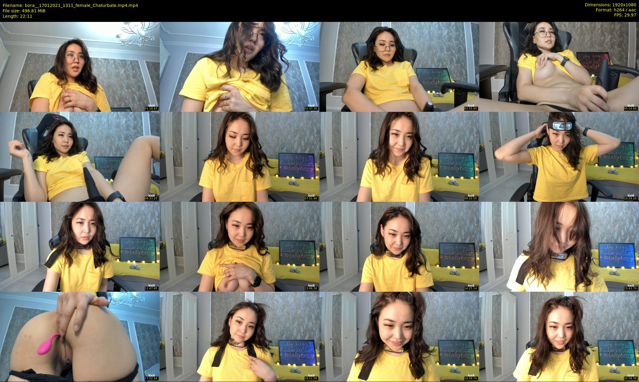 bora_ — 23 minute Chaturbate female cam show recording, 1080p, Jan 17, 2021
