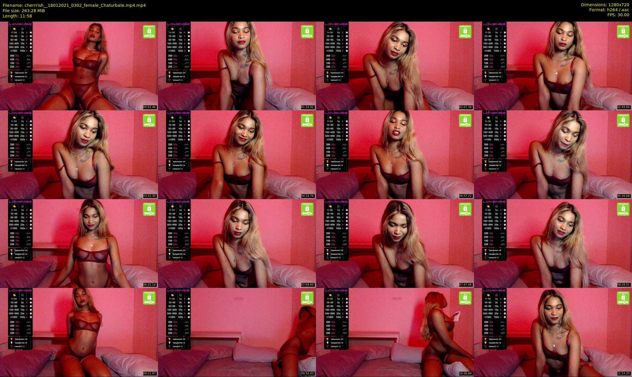 cherrrish_ — 12 minute Chaturbate female cam show recording, 720p, Jan 18, 2021