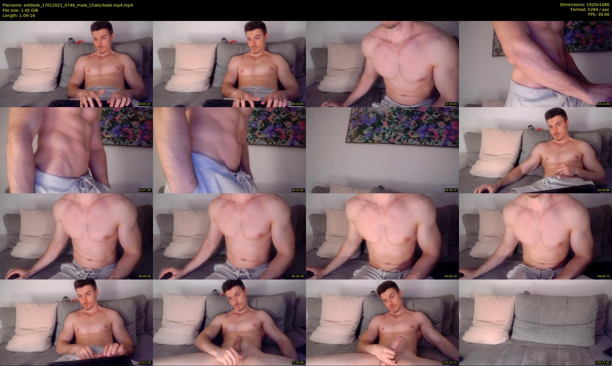 eddieds — 70 minute Chaturbate male cam show recording, 1080p, Jan 17, 2021