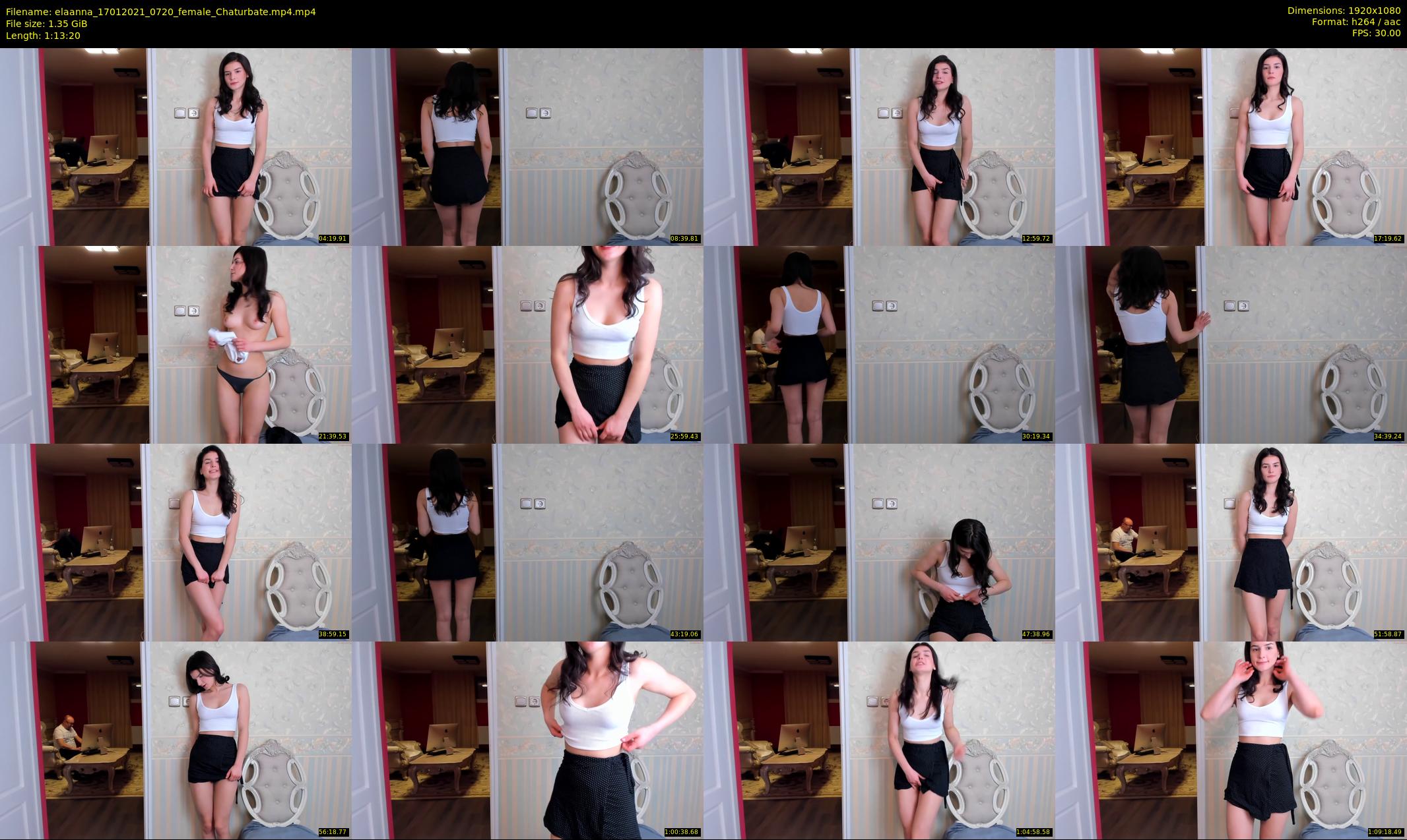 elaanna — 74 minute Chaturbate female cam show recording, 1080p, Jan 17, 2021