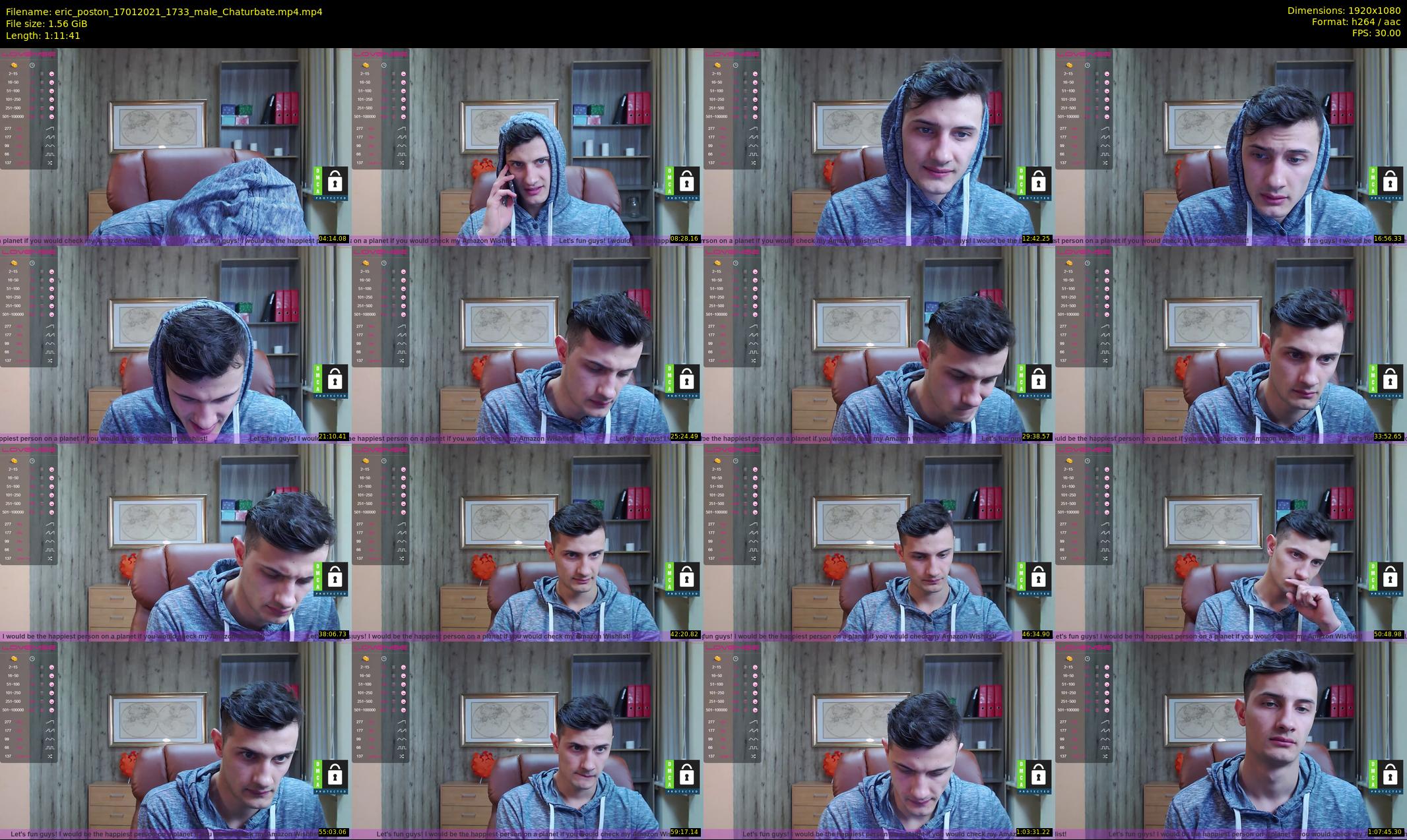 eric_poston — 72 minute Chaturbate male cam show recording, 1080p, Jan 17, 2021