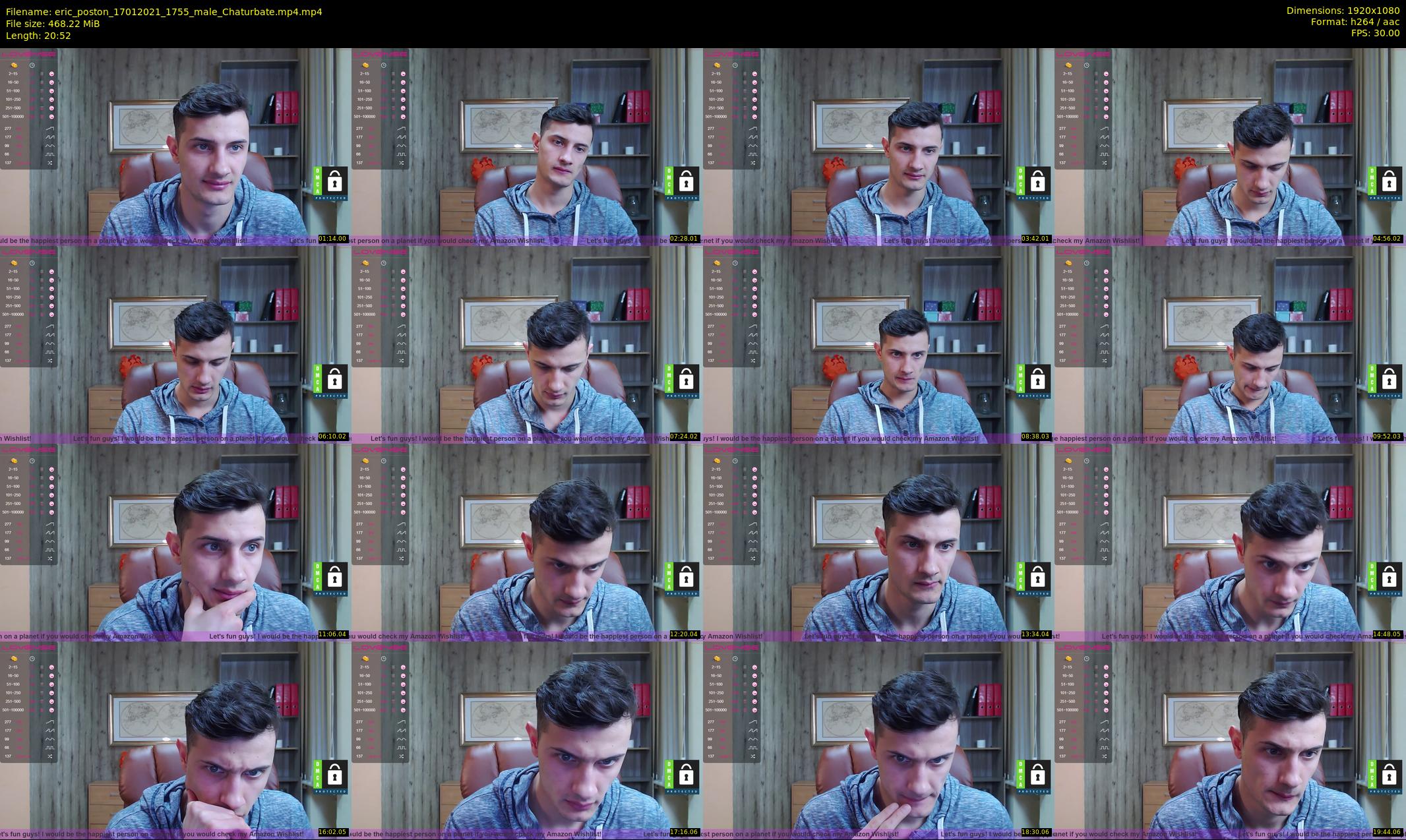 eric_poston — 21 minute Chaturbate male cam show recording, 1080p, Jan 17, 2021