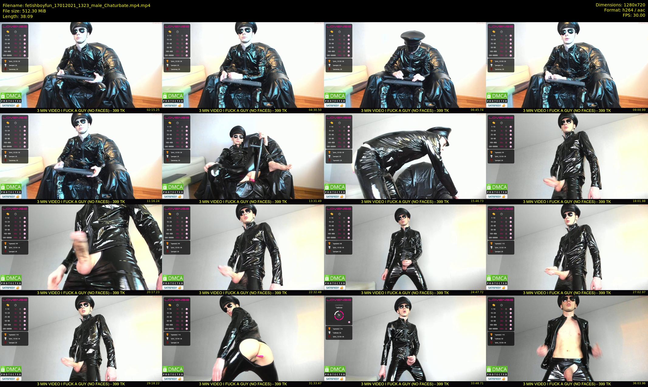 fetishboyfun — 39 minute Chaturbate male cam show recording, 720p, Jan 17, 2021