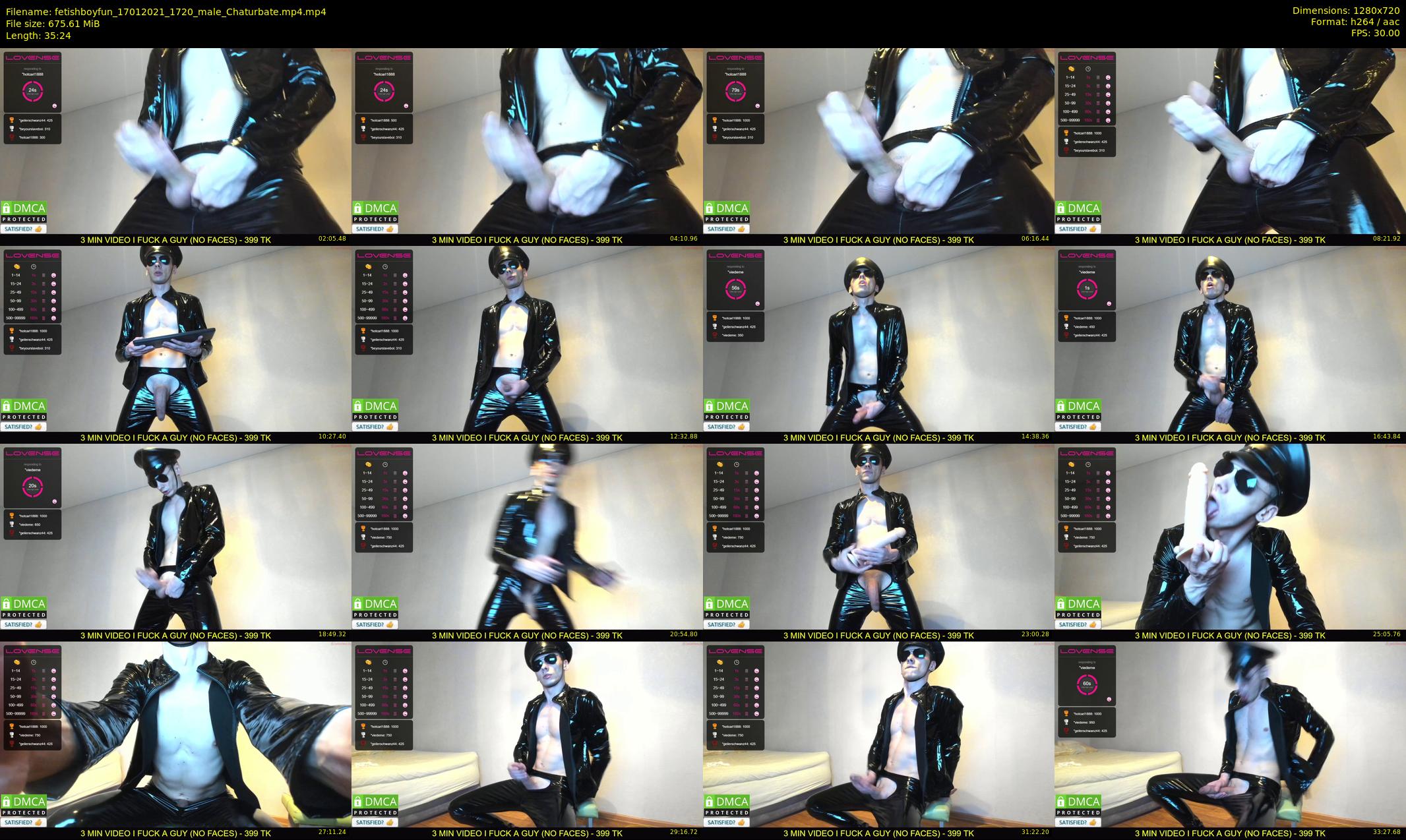 fetishboyfun — 36 minute Chaturbate male cam show recording, 720p, Jan 17, 2021
