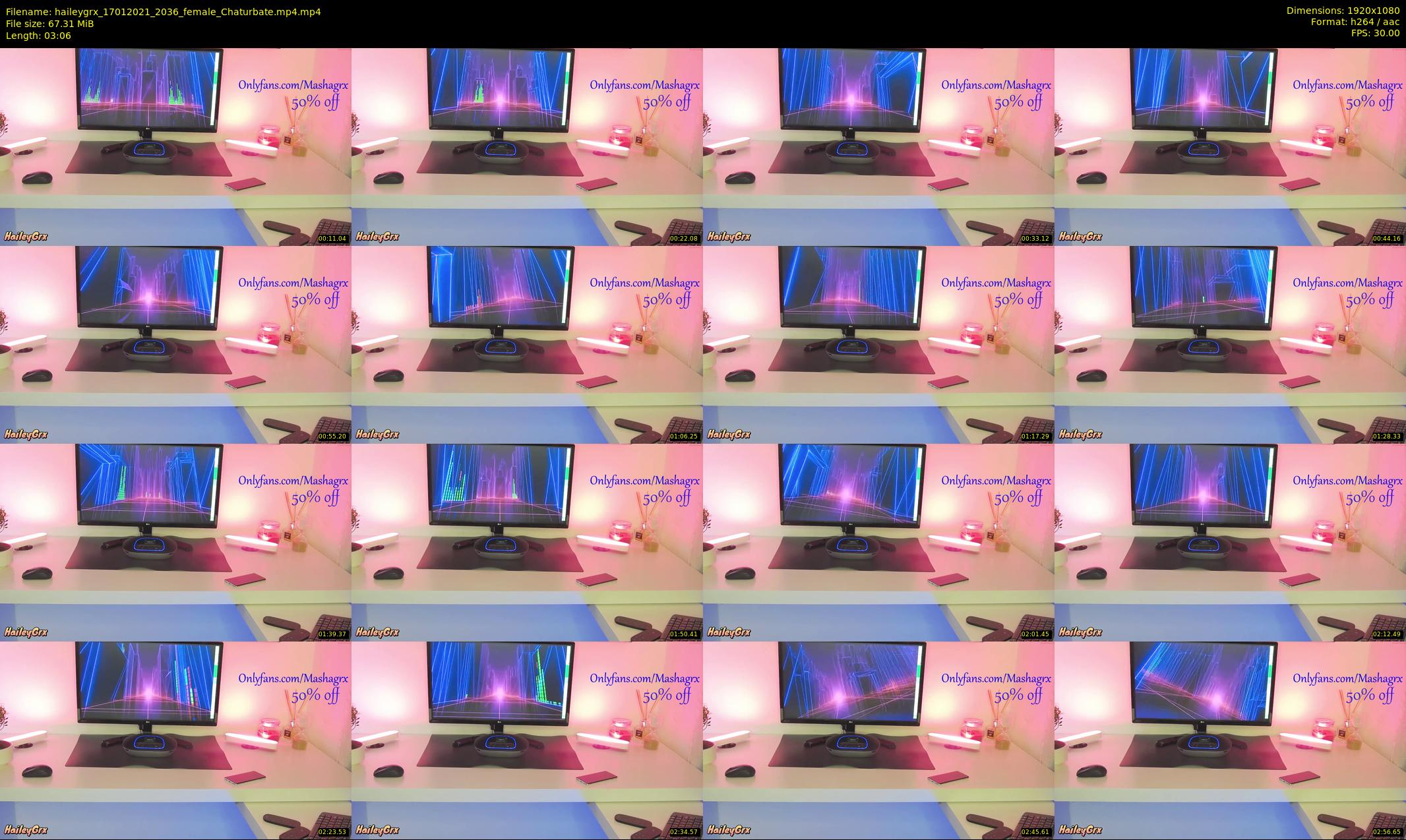 haileygrx — 4 minute Chaturbate female cam show recording, 1080p, Jan 17, 2021