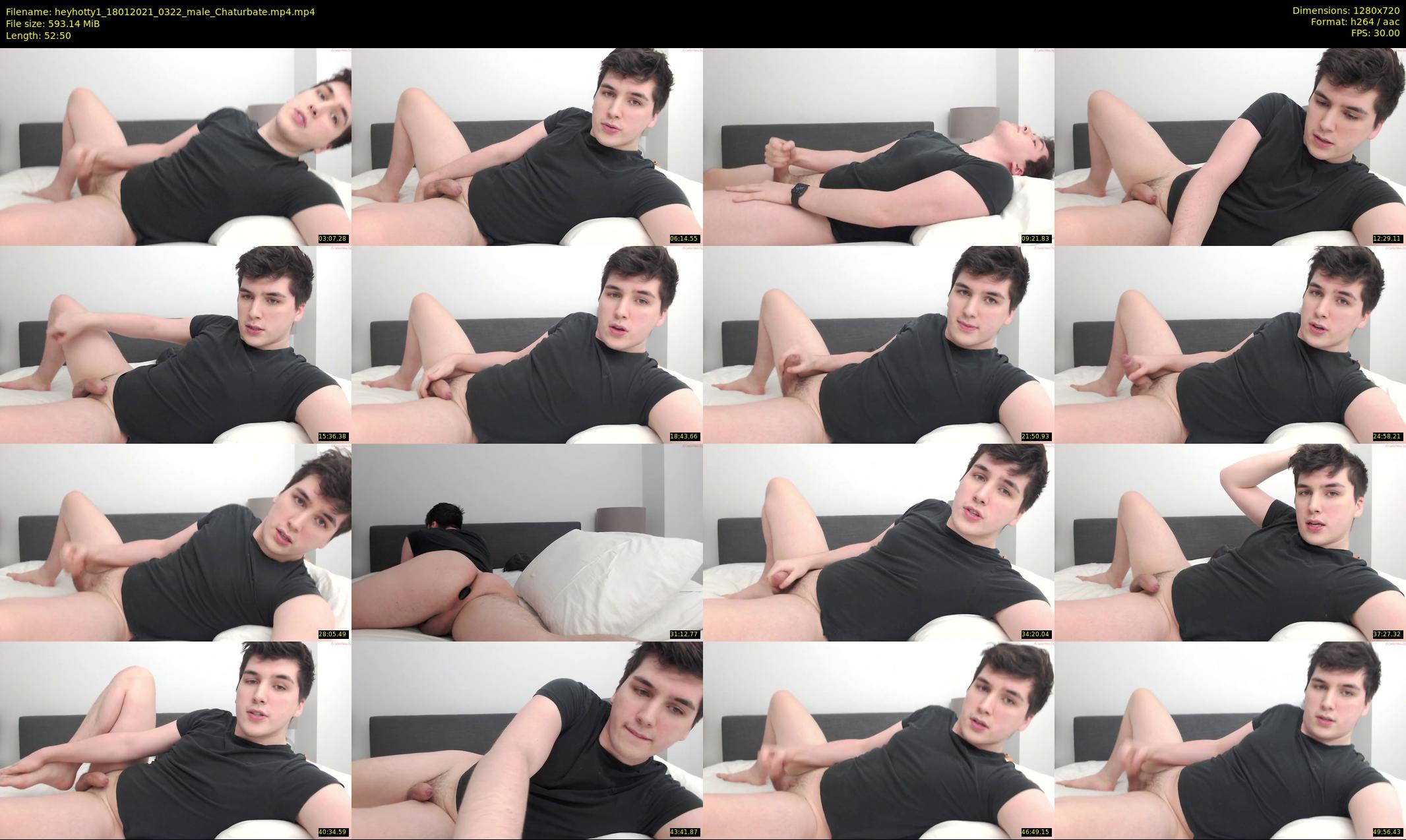 heyhotty1 — 53 minute Chaturbate male cam show recording, 720p, Jan 18, 2021