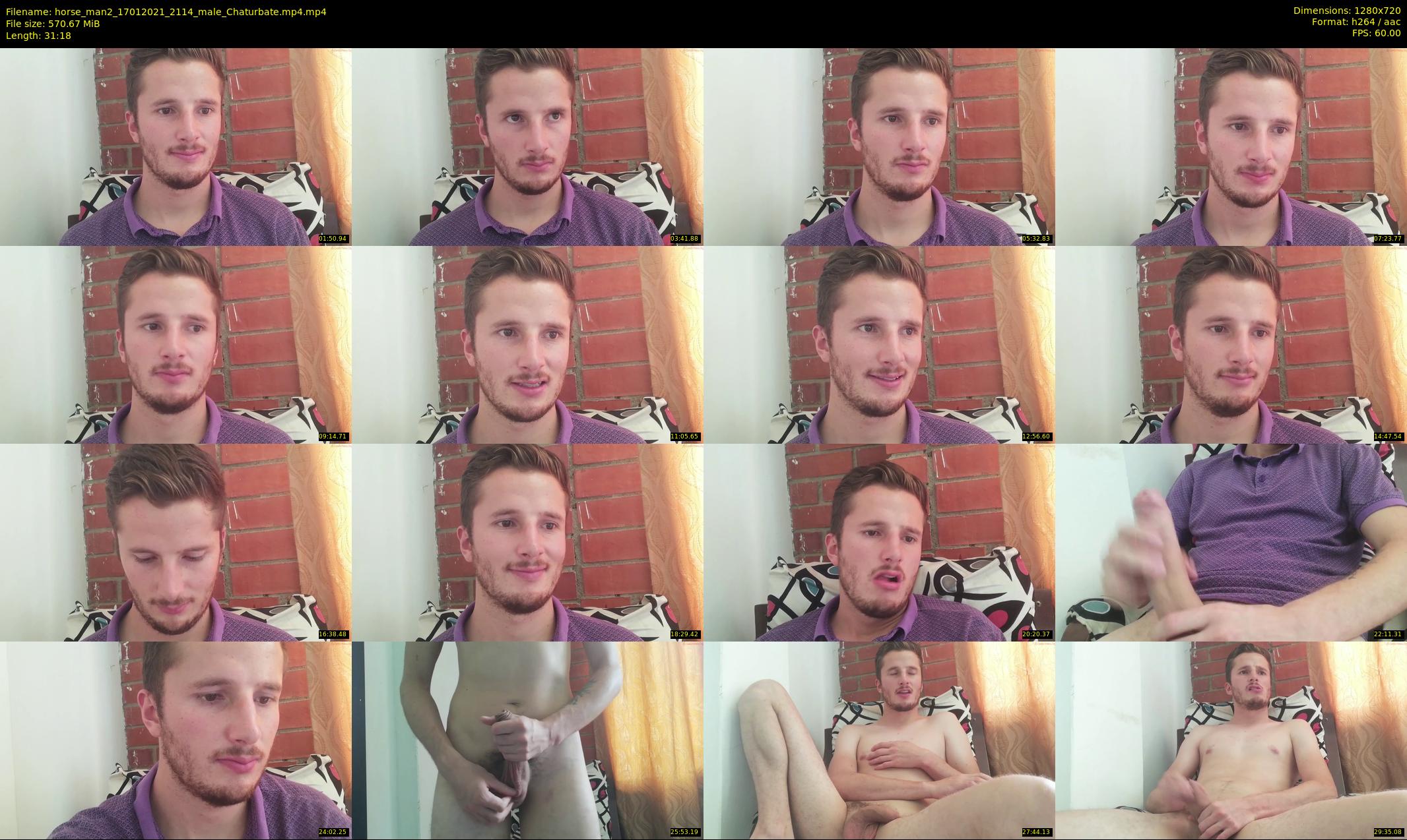 horse_man2 — 32 minute Chaturbate male cam show recording, 720p, Jan 17, 2021