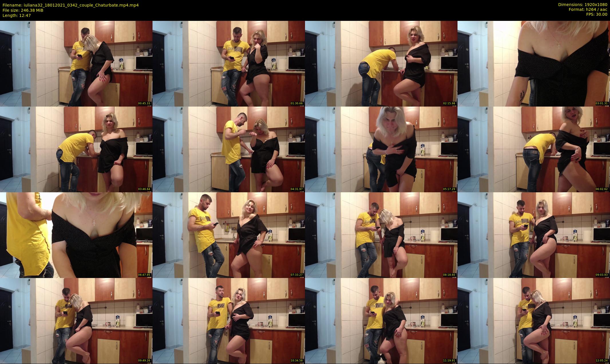 iuliana32 — 13 minute Chaturbate couple cam show recording, 1080p, Jan 18, 2021