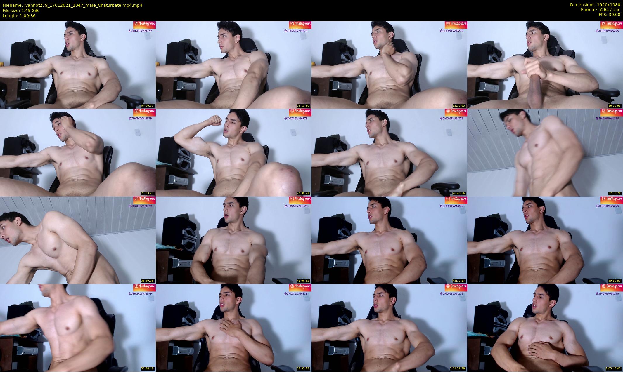 ivanhot279 — 70 minute Chaturbate male cam show recording, 1080p, Jan 17, 2021