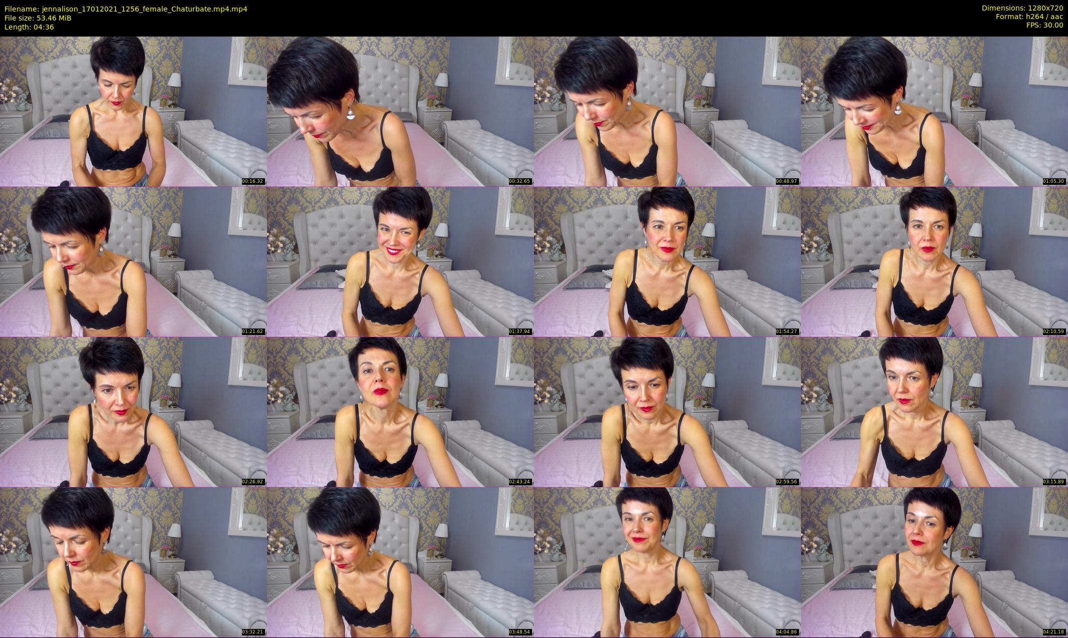 jennalison — 5 minute Chaturbate female cam show recording, 720p, Jan 17, 2021