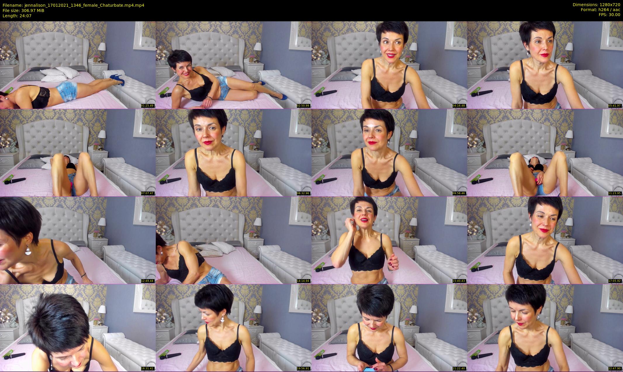 jennalison — 25 minute Chaturbate female cam show recording, 720p, Jan 17, 2021