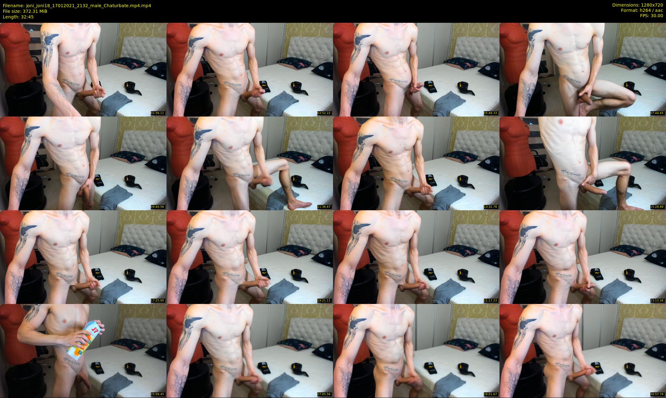 joni_joni18 — 33 minute Chaturbate male cam show recording, 720p, Jan 17, 2021