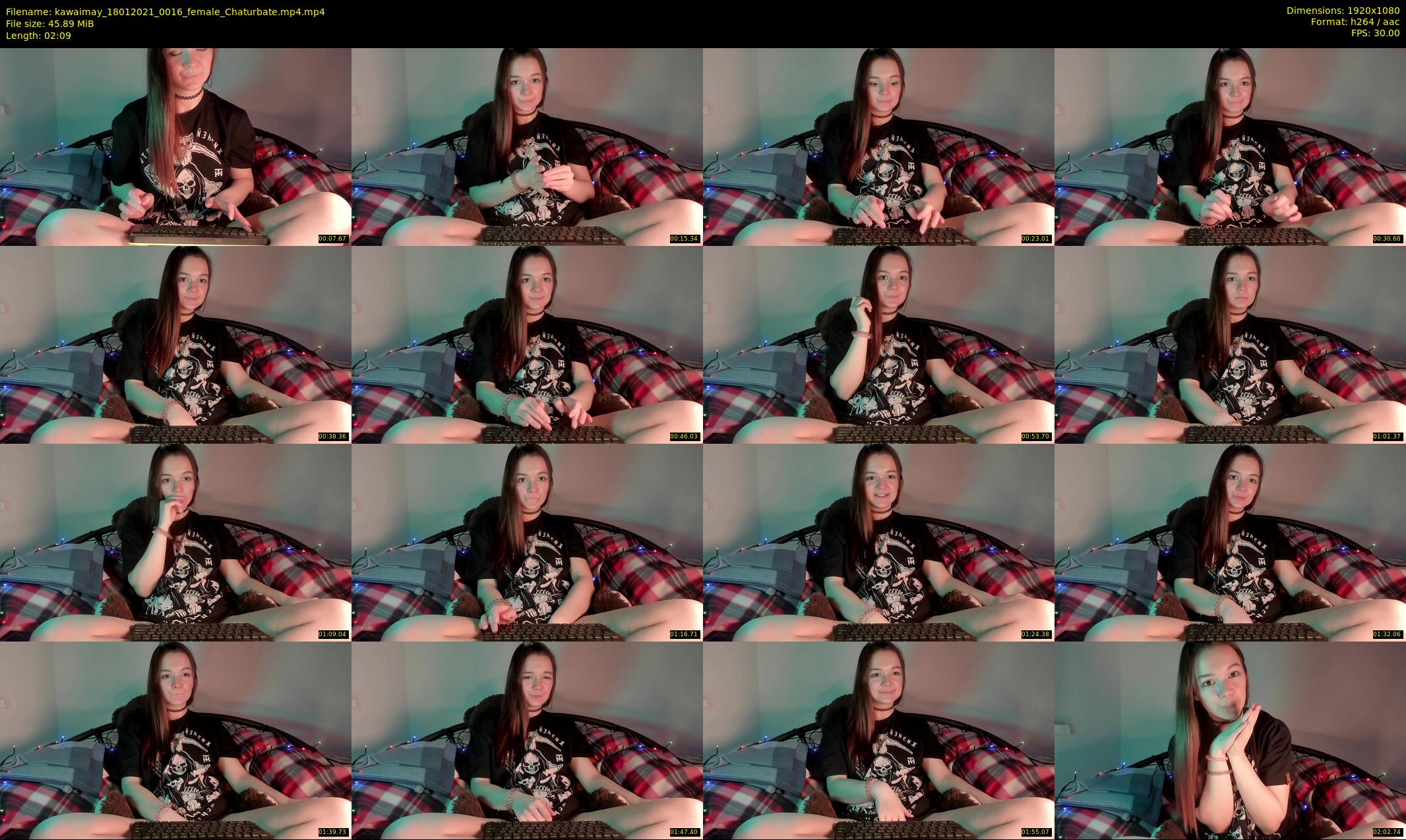 kawaimay — 3 minute Chaturbate female cam show recording, 1080p, Jan 18, 2021