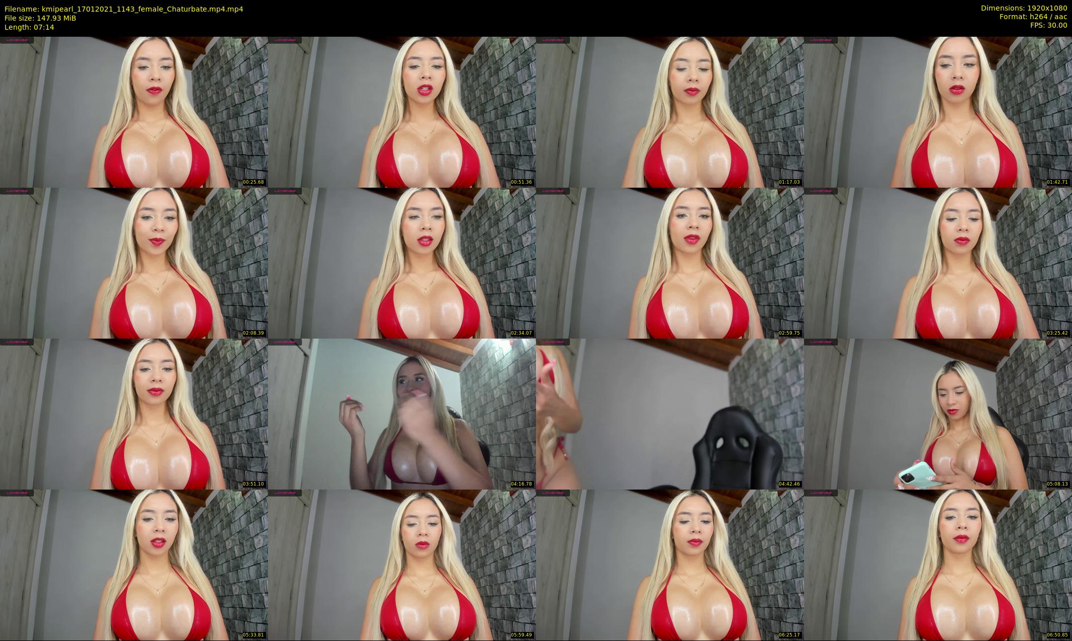 kmipearl — 8 minute Chaturbate female cam show recording, 1080p, Jan 17, 2021
