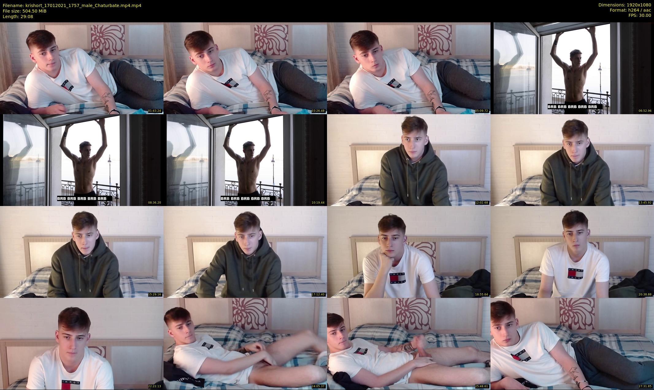 krishort — 30 minute Chaturbate male cam show recording, 1080p, Jan 17, 2021