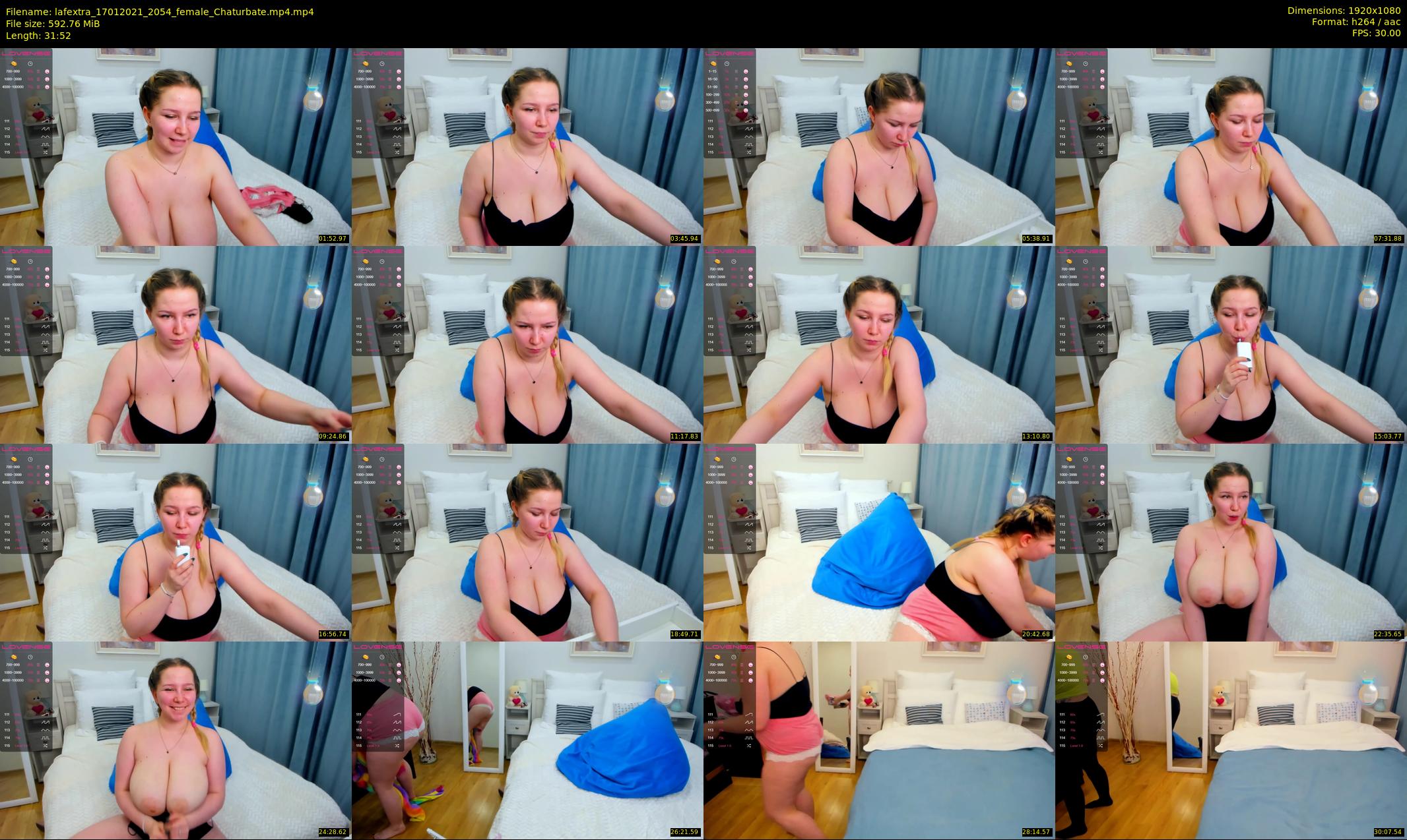 lafextra — 32 minute Chaturbate female cam show recording, 1080p, Jan 17, 2021