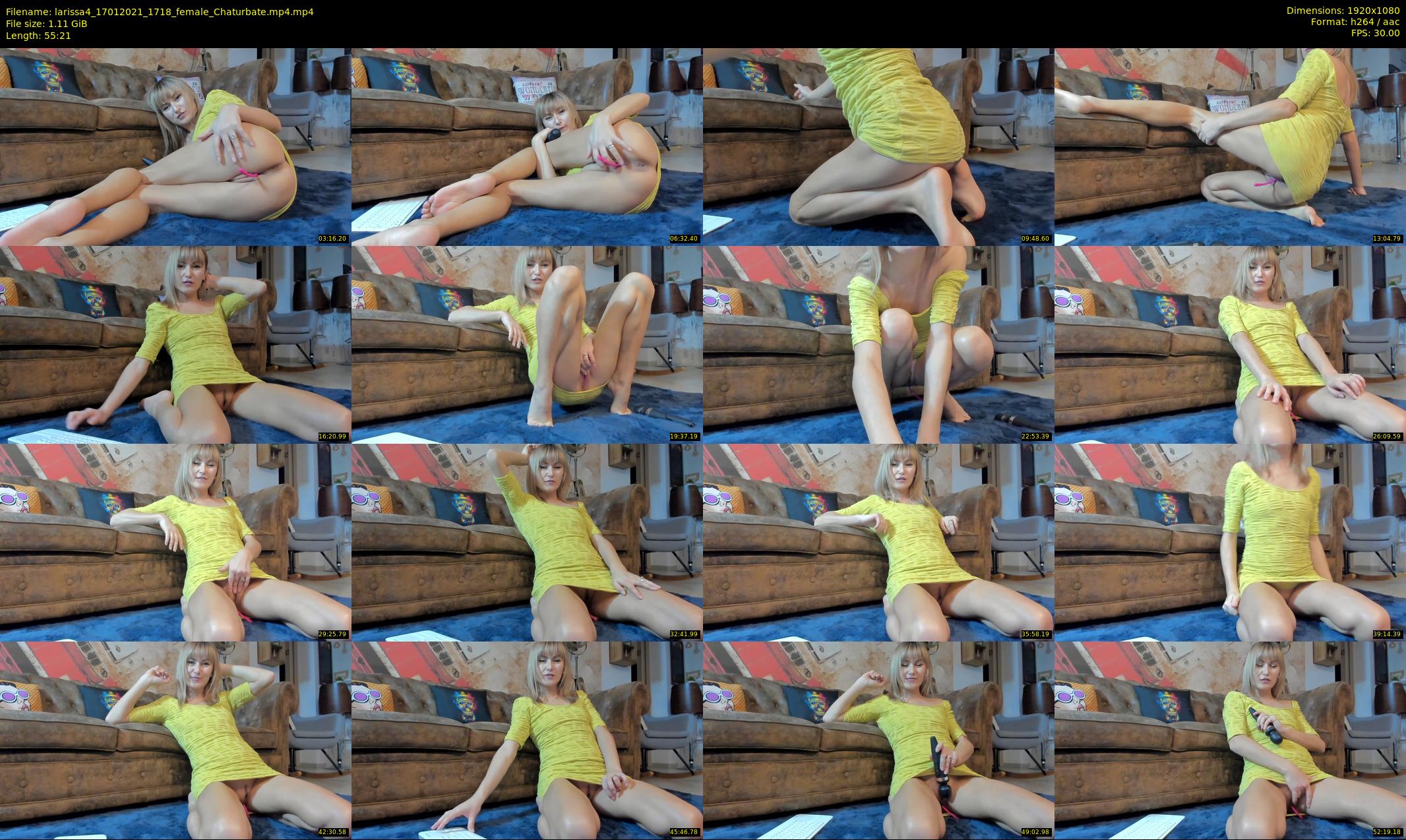 larissa4 — 56 minute Chaturbate female cam show recording, 1080p, Jan 17, 2021