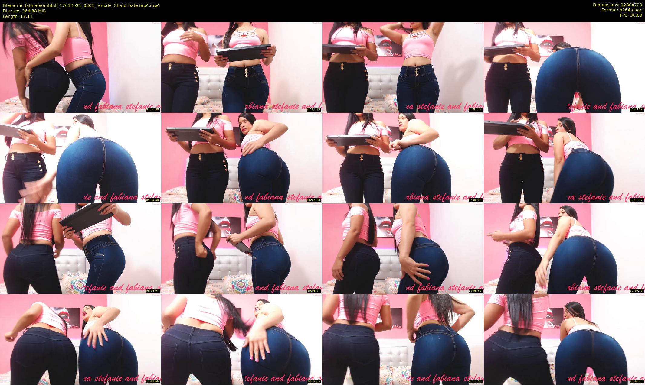 latinabeautifull — 18 minute Chaturbate female cam show recording, 720p, Jan 17, 2021