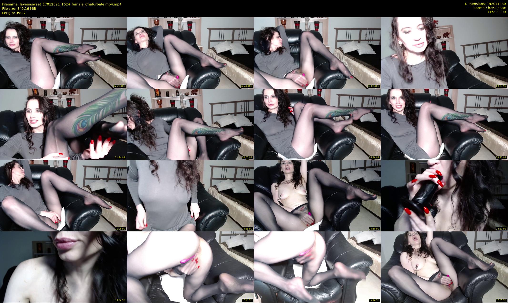 lavenasweet — 40 minute Chaturbate female cam show recording, 1080p, Jan 17, 2021
