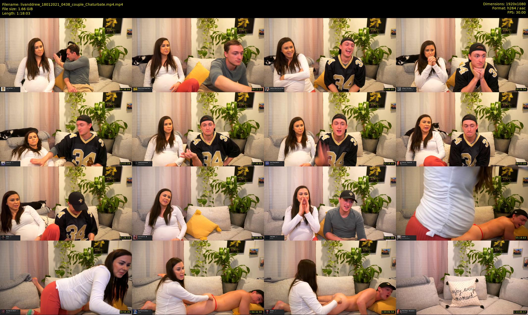 livanddrew — 79 minute Chaturbate couple cam show recording, 1080p, Jan 18, 2021