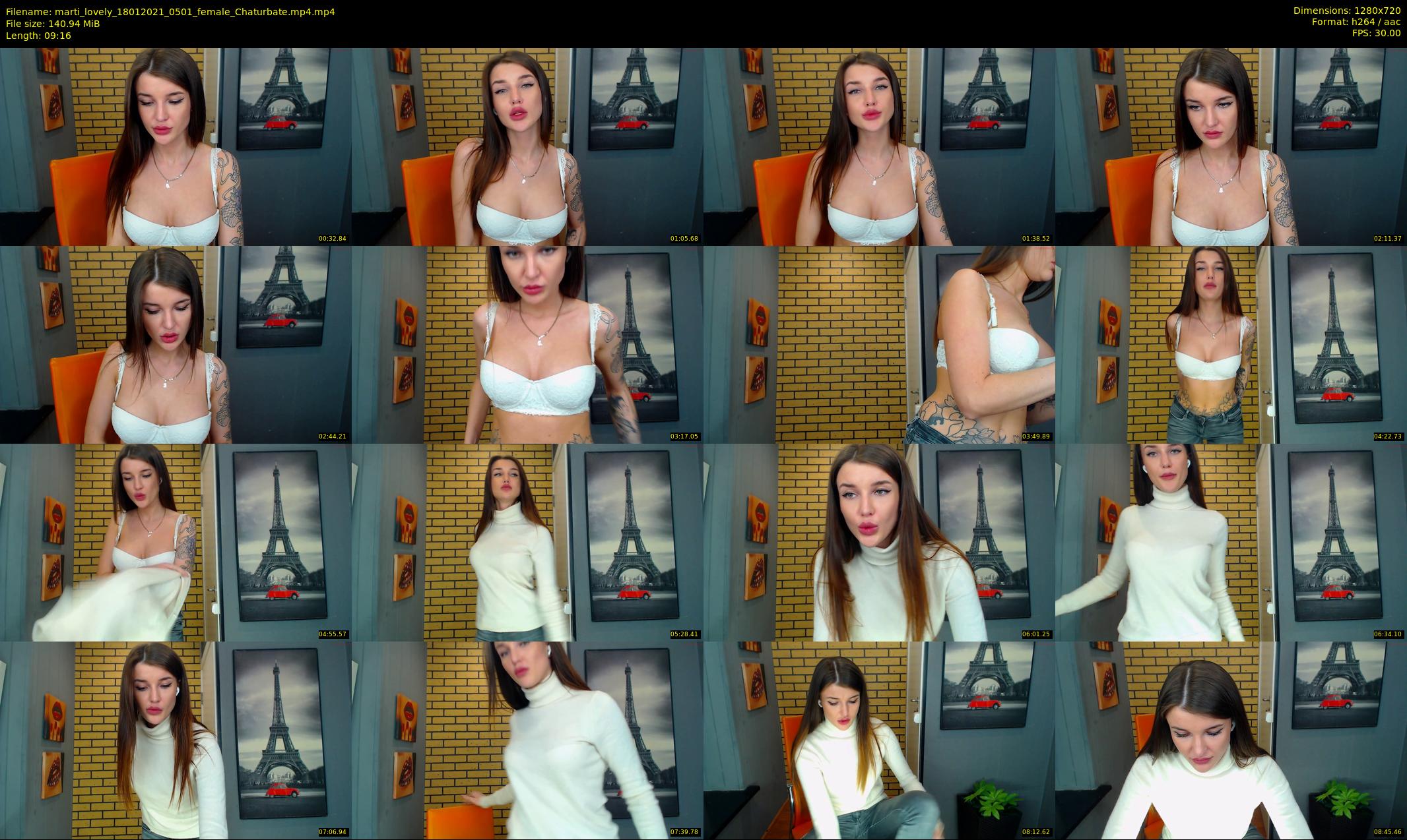 marti_lovely — 10 minute Chaturbate female cam show recording, 720p, Jan 18, 2021