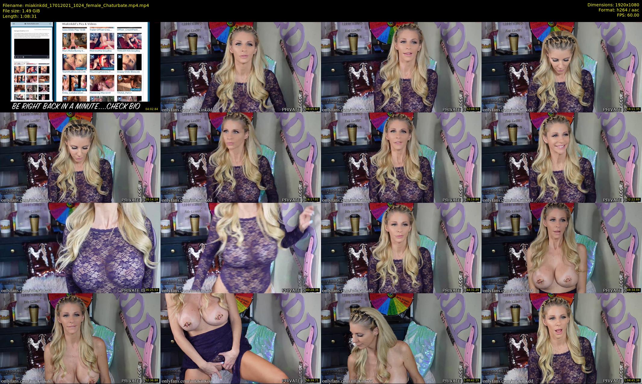 miakinkdd — 69 minute Chaturbate female cam show recording, 1080p, Jan 17, 2021