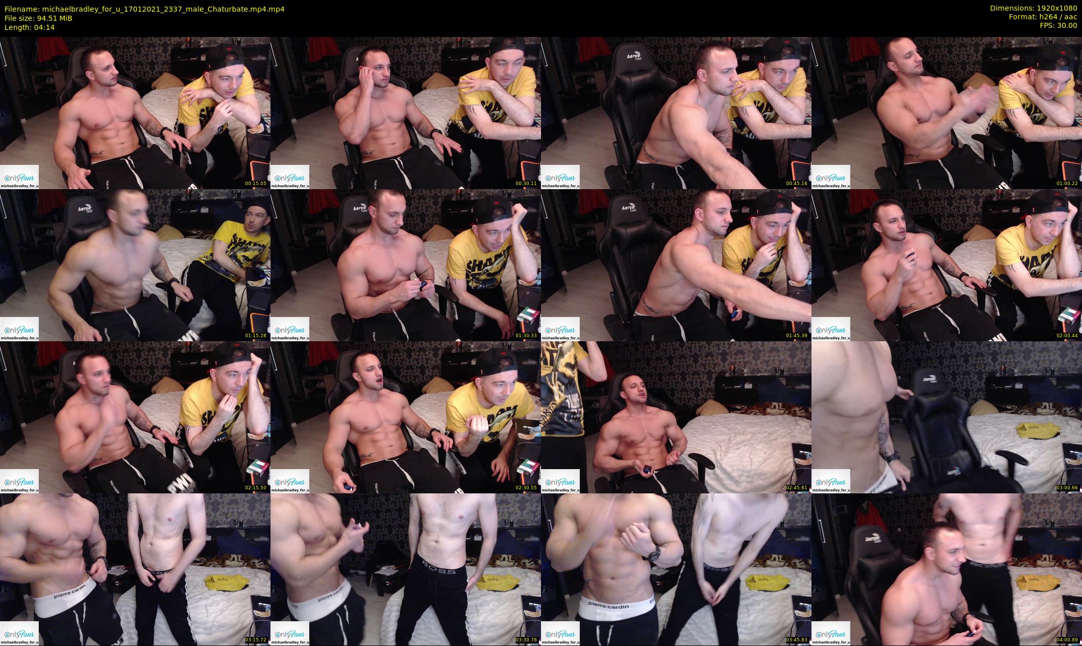 michaelbradley_for_u — 5 minute Chaturbate male cam show recording, 1080p, Jan 17, 2021