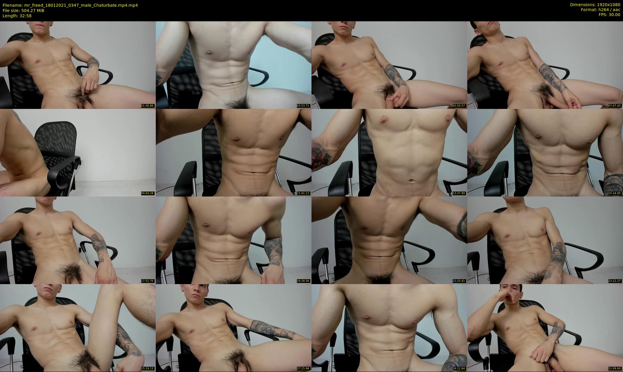 mr_freed — 33 minute Chaturbate male cam show recording, 1080p, Jan 18, 2021
