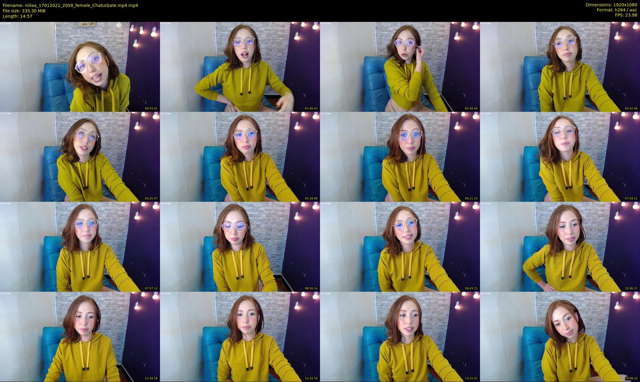 niilaa — 15 minute Chaturbate female cam show recording, 1080p, Jan 17, 2021